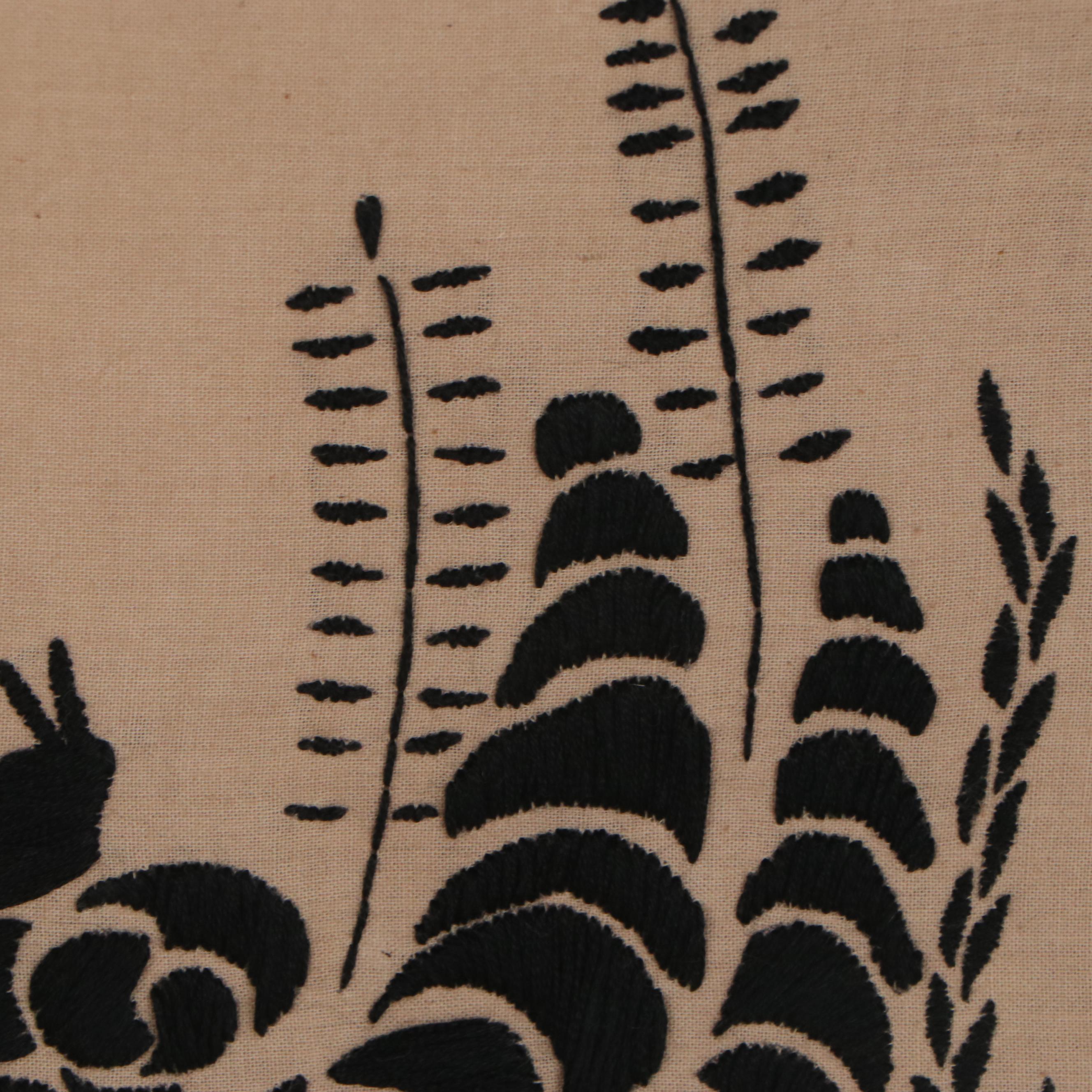 Arynn Blazer Floral Embroidered Panel, 21st Century