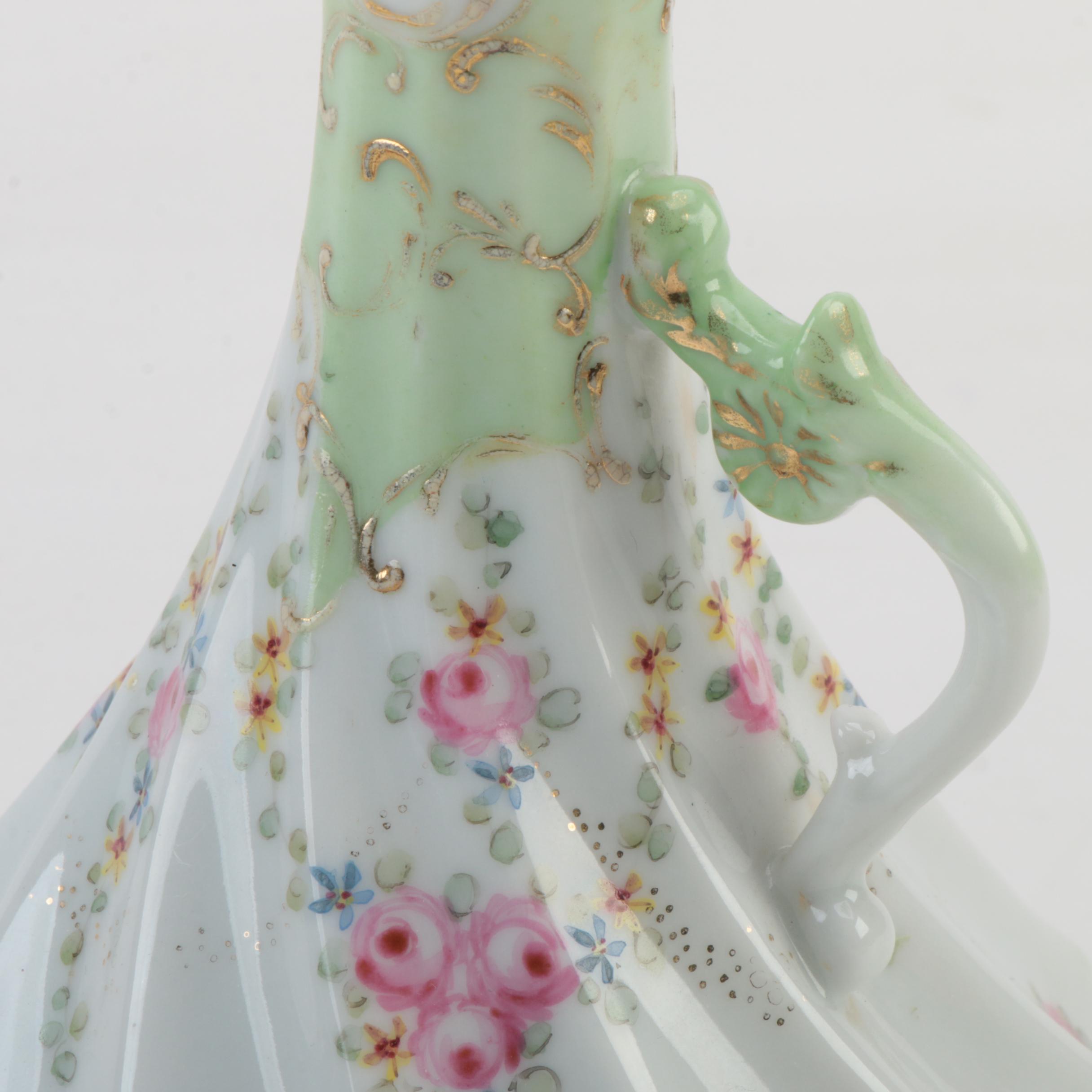 Haviland & Co. Limoges Oyster Plates with Other Porcelain Serveware