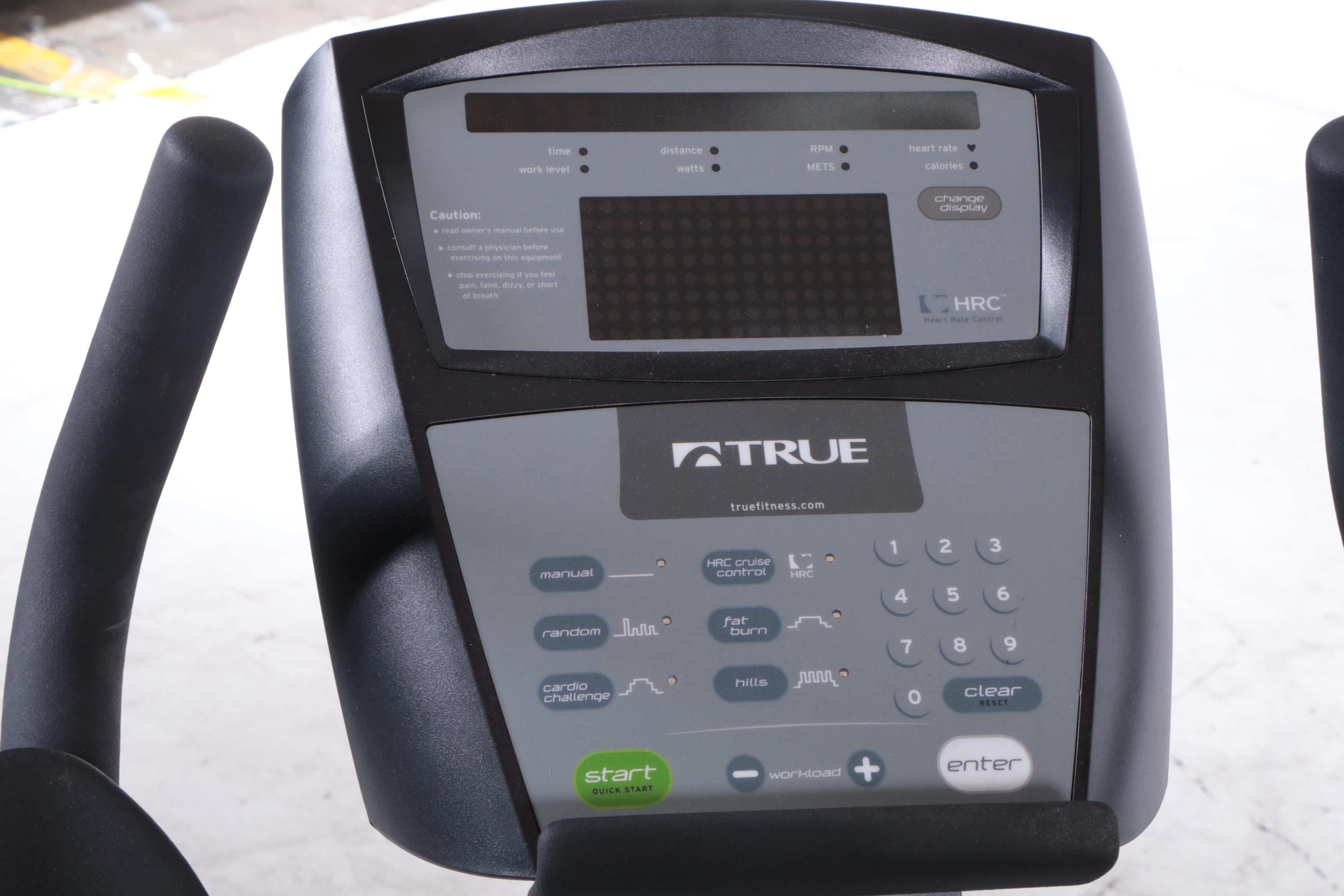 True Fitness ES9.0 Electric Exercise Bike with LED Console