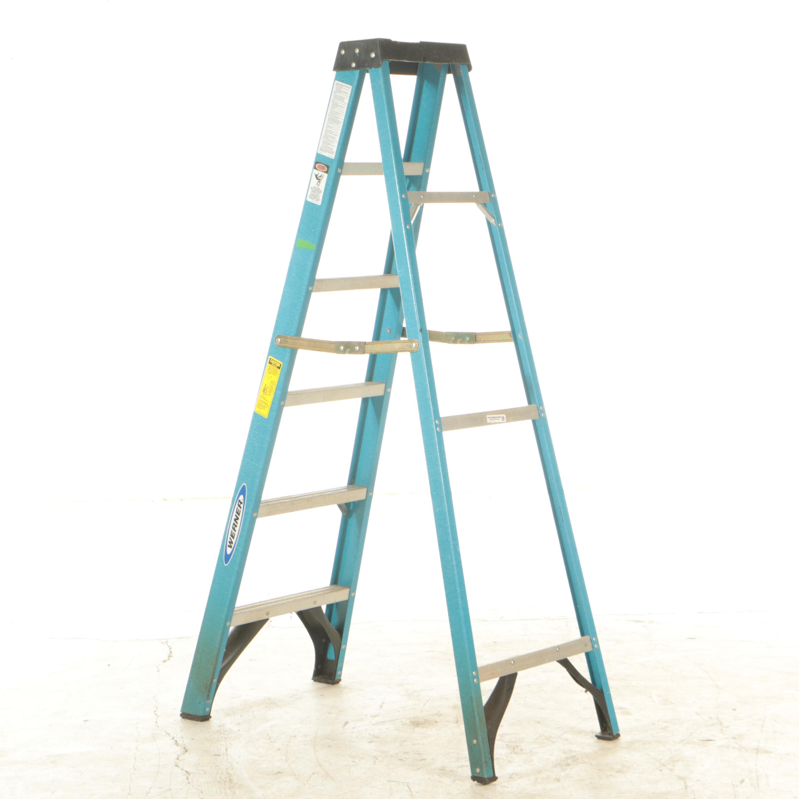 Werner 6' Fiberglass Step Ladder