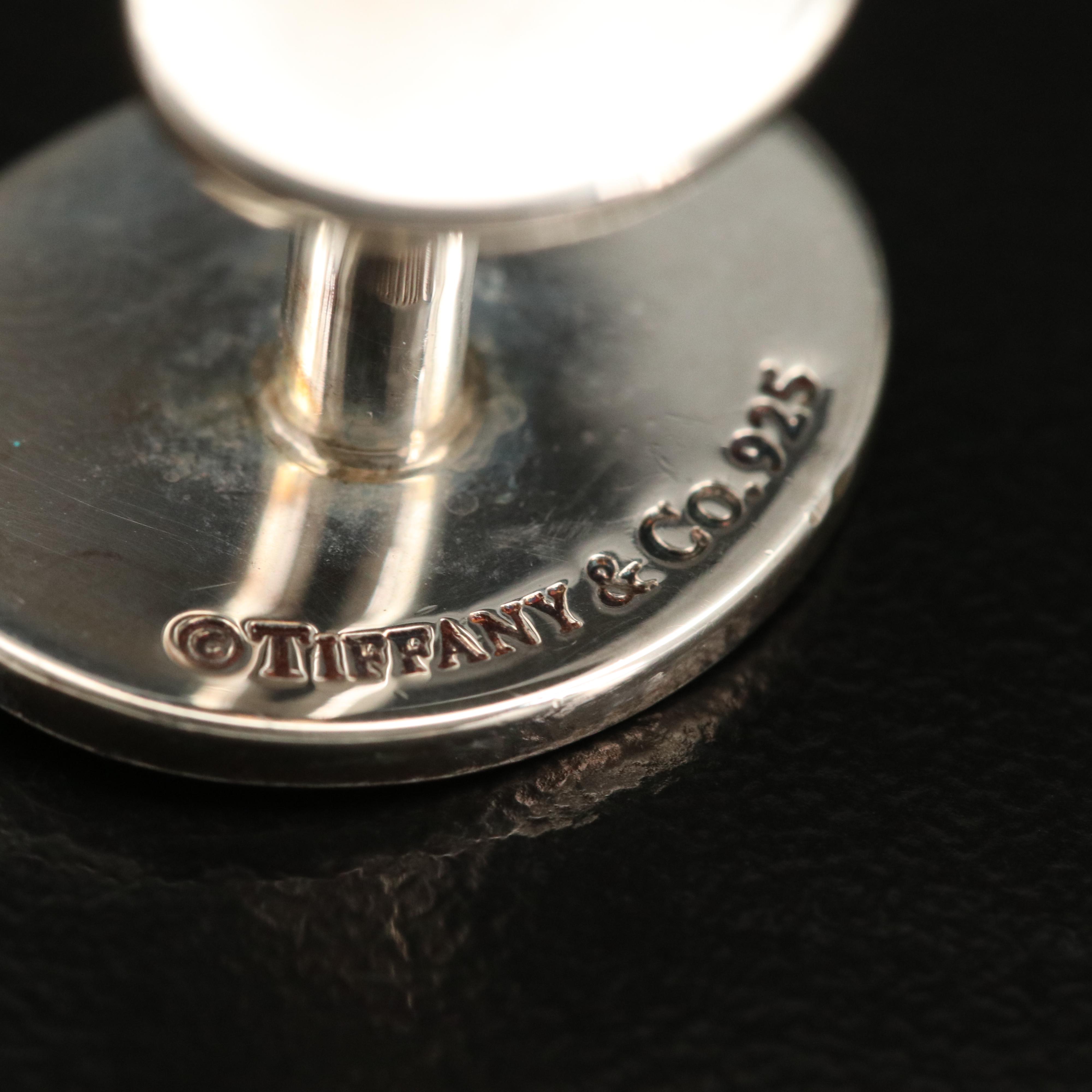 Tiffany & Co. "Return to Tiffany" Sterling Silver Cufflinks