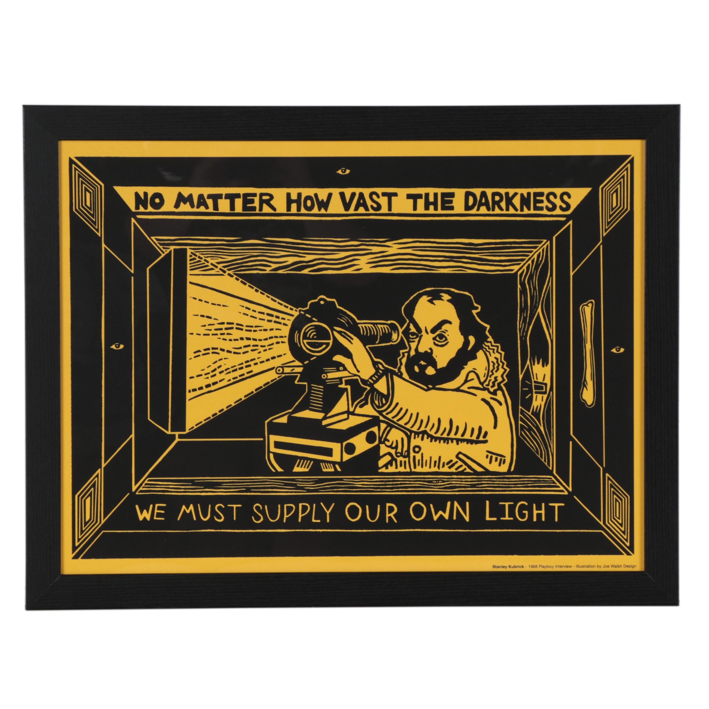 Joe Walsh Serigraph "Kubrick," 21st Century