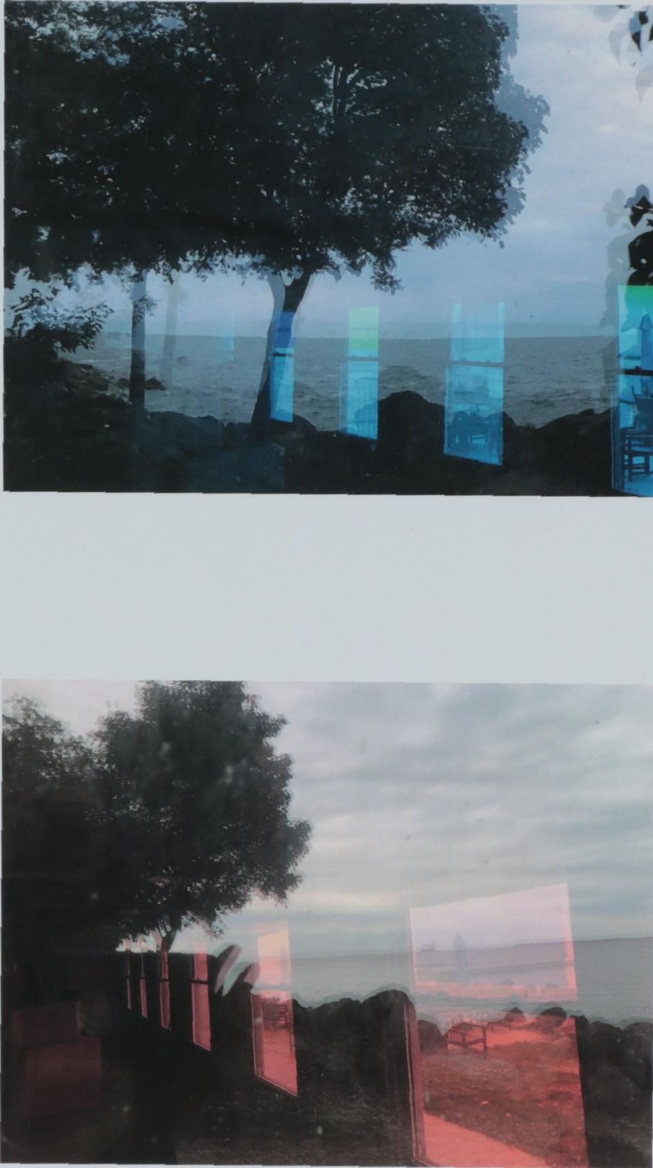 Karen Saunders Giclée "Scarlett & Blue"