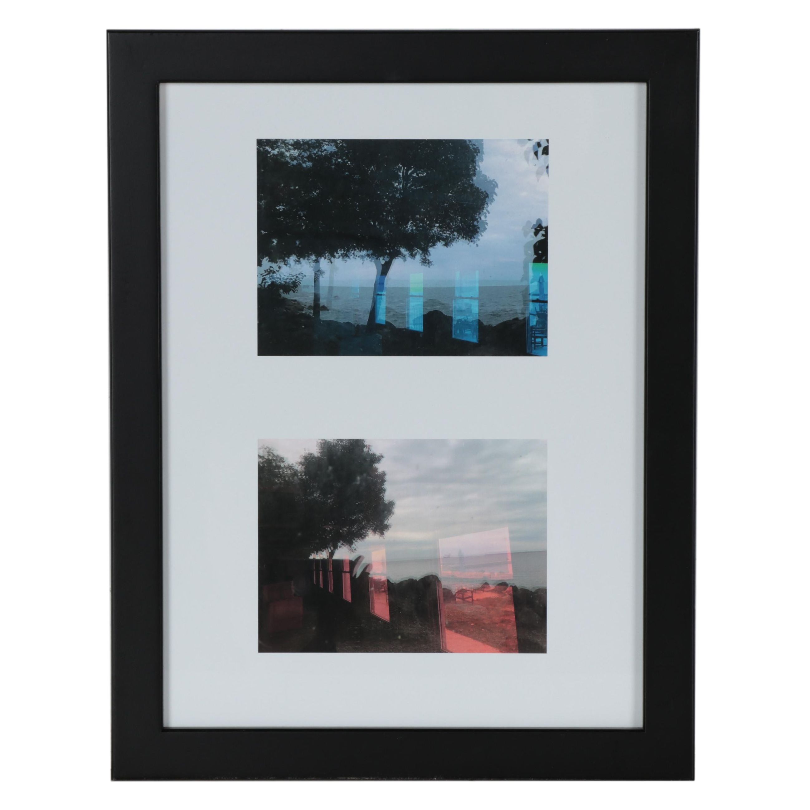 Karen Saunders Giclée "Scarlett & Blue"