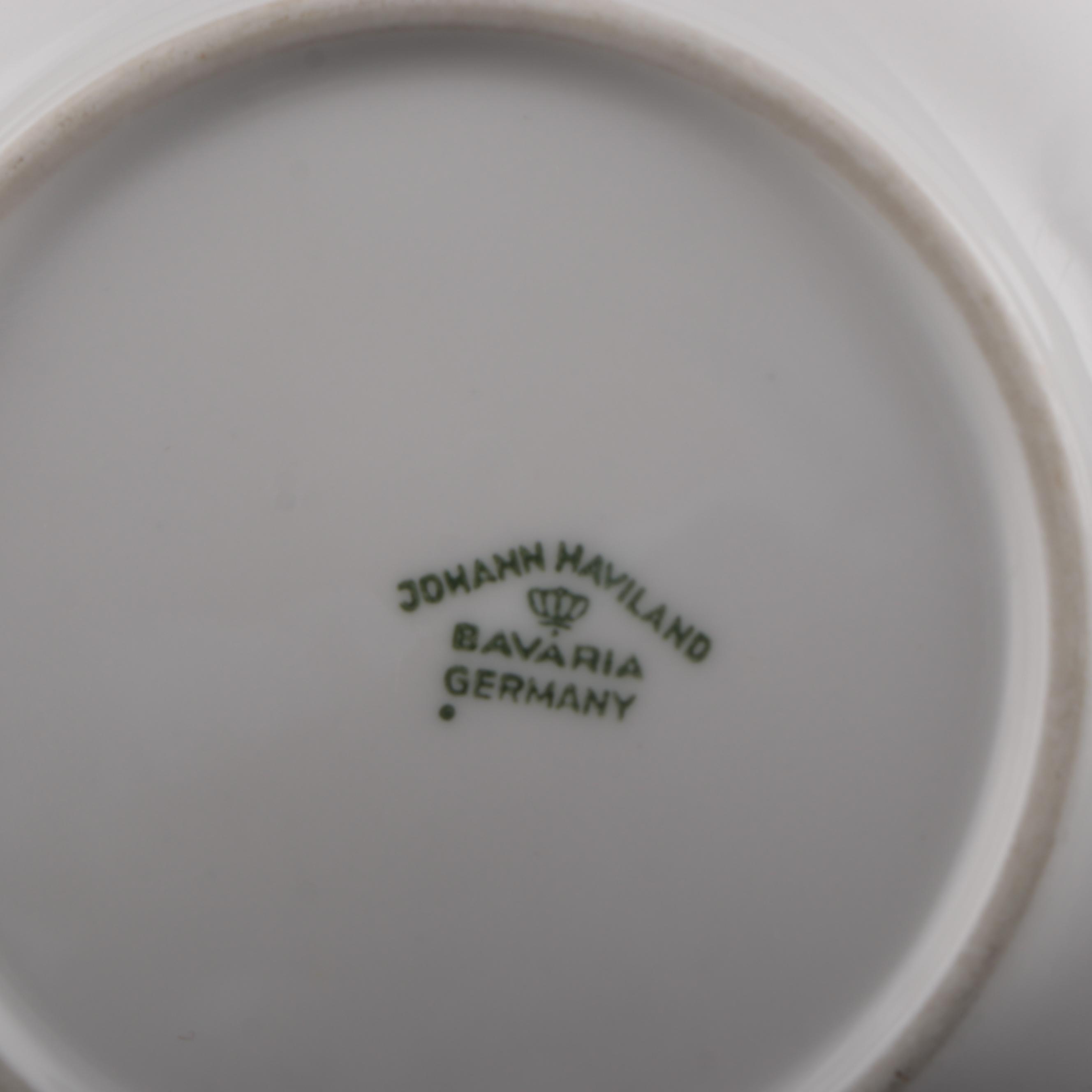 Johann Haviland "Blue Garland" Porcelain Dinnerware, 1953–1990