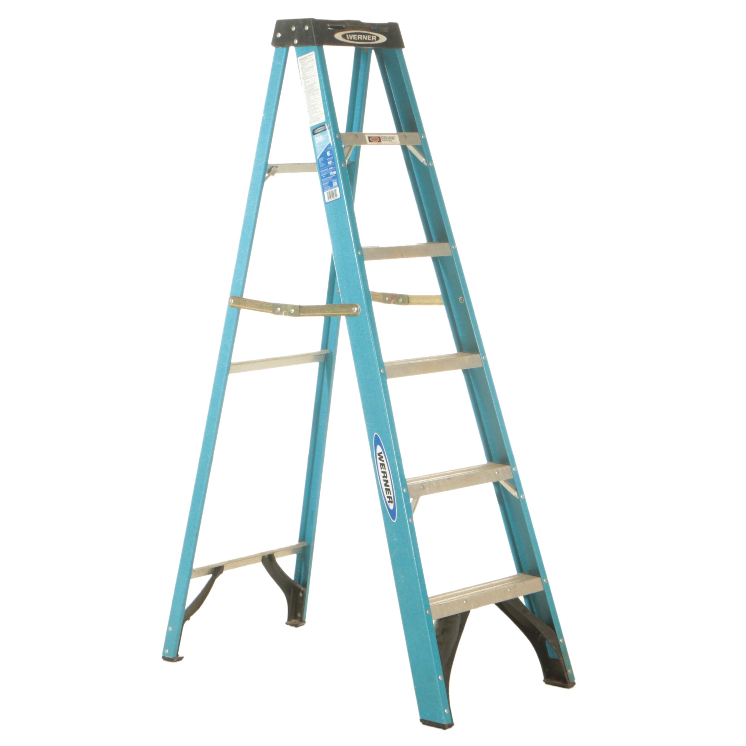 Werner 6' Fiberglass Step Ladder
