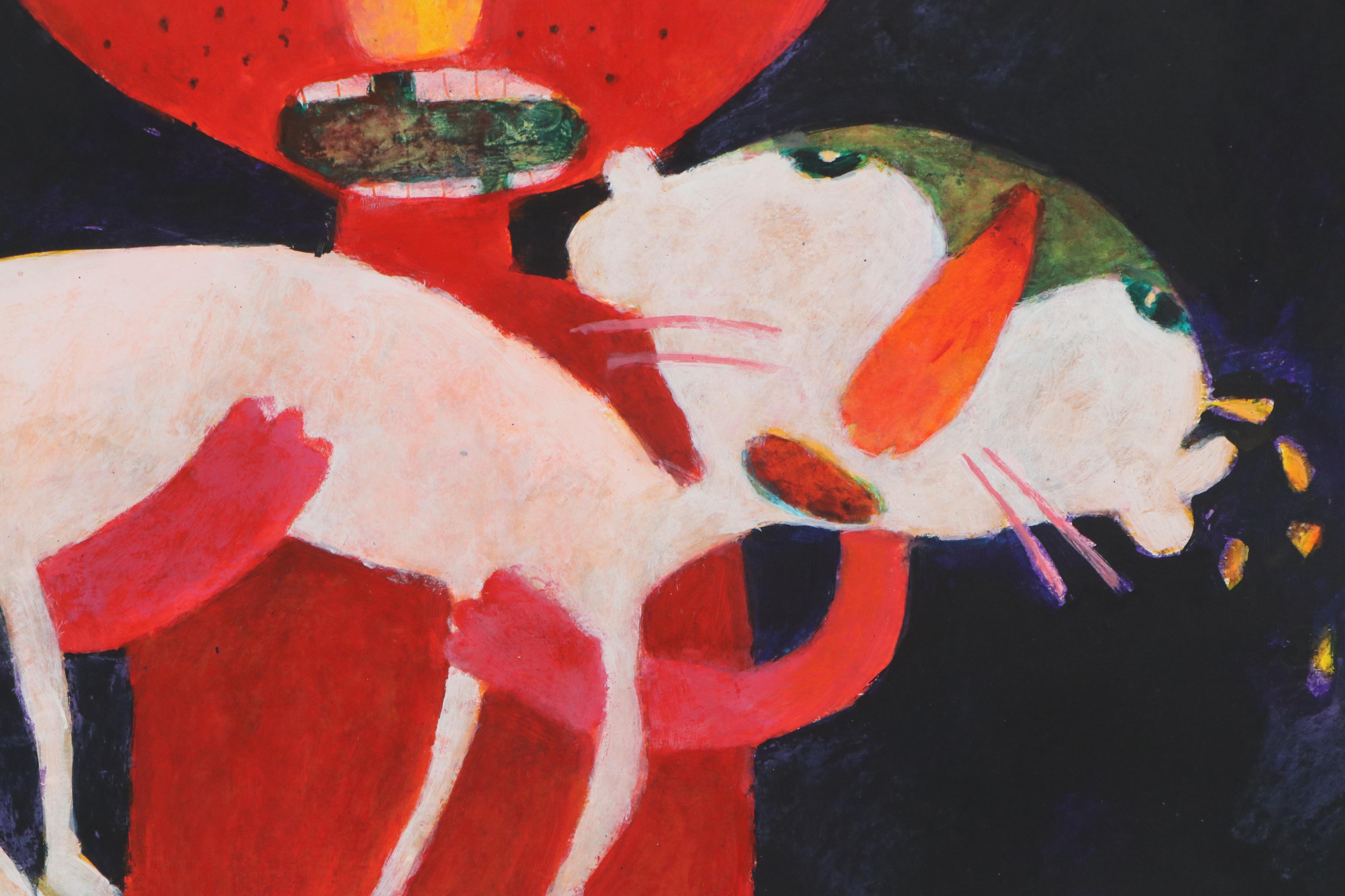 Sharareh Khosravani Acrylic Painting, 2021