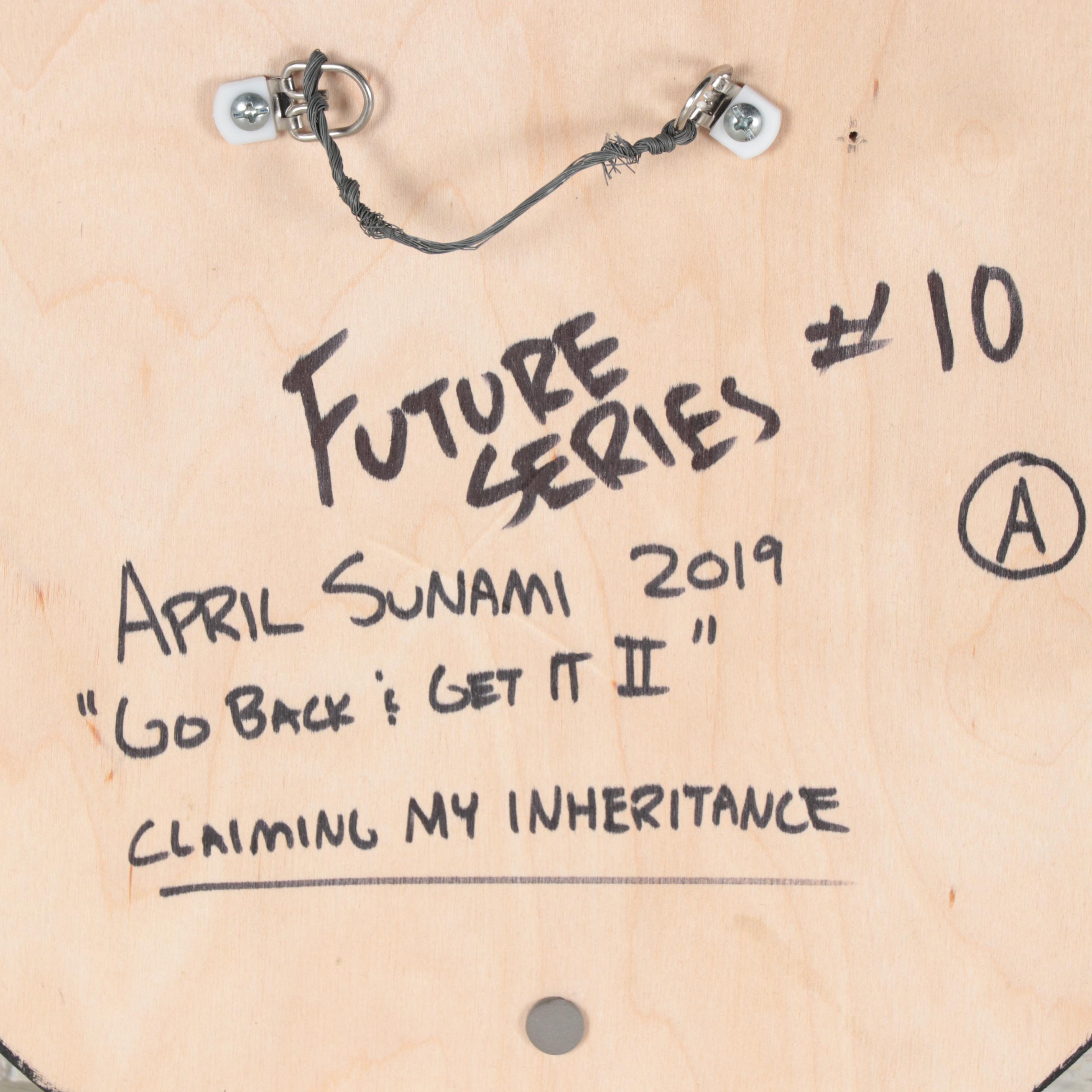 April Sunami Mixed Media Painting "Go Back & Get It II," 2019