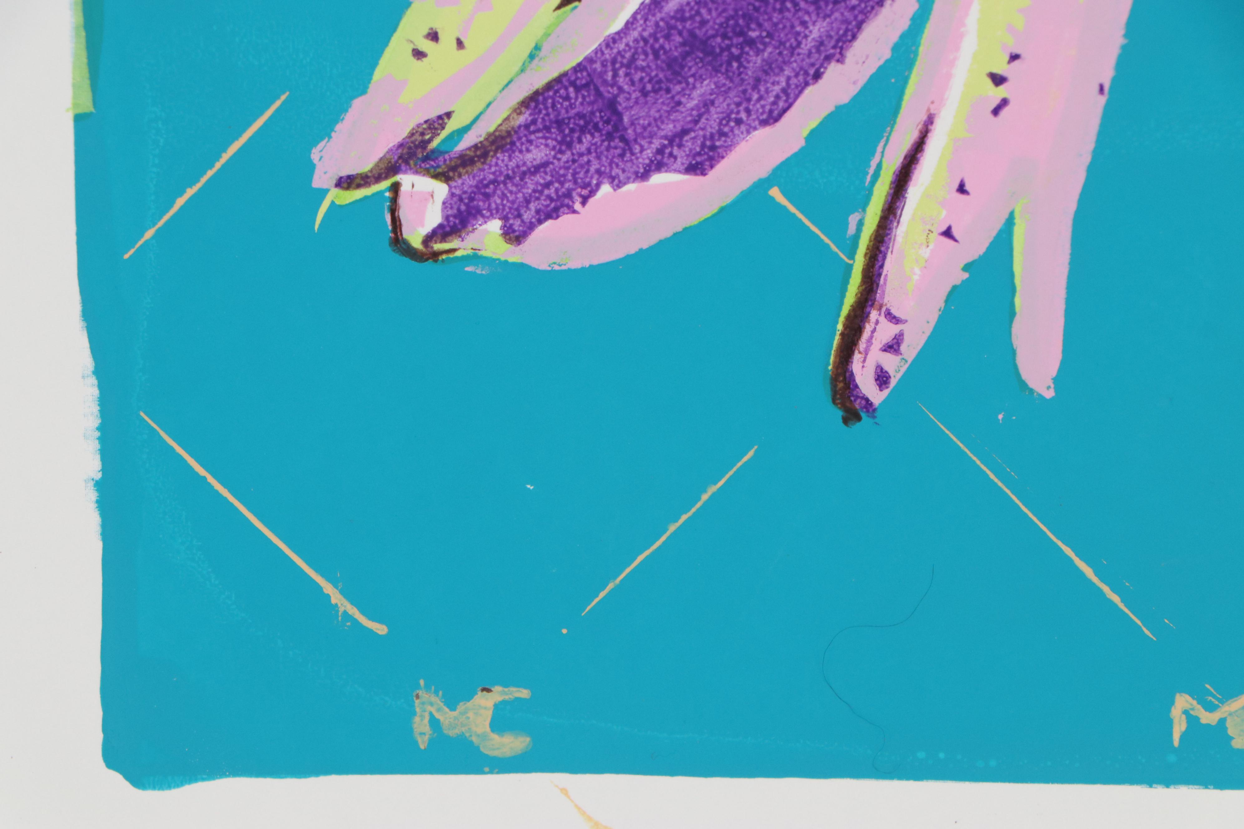 Michael Coppage Serigraph "Guns-N-Gucci," 2021