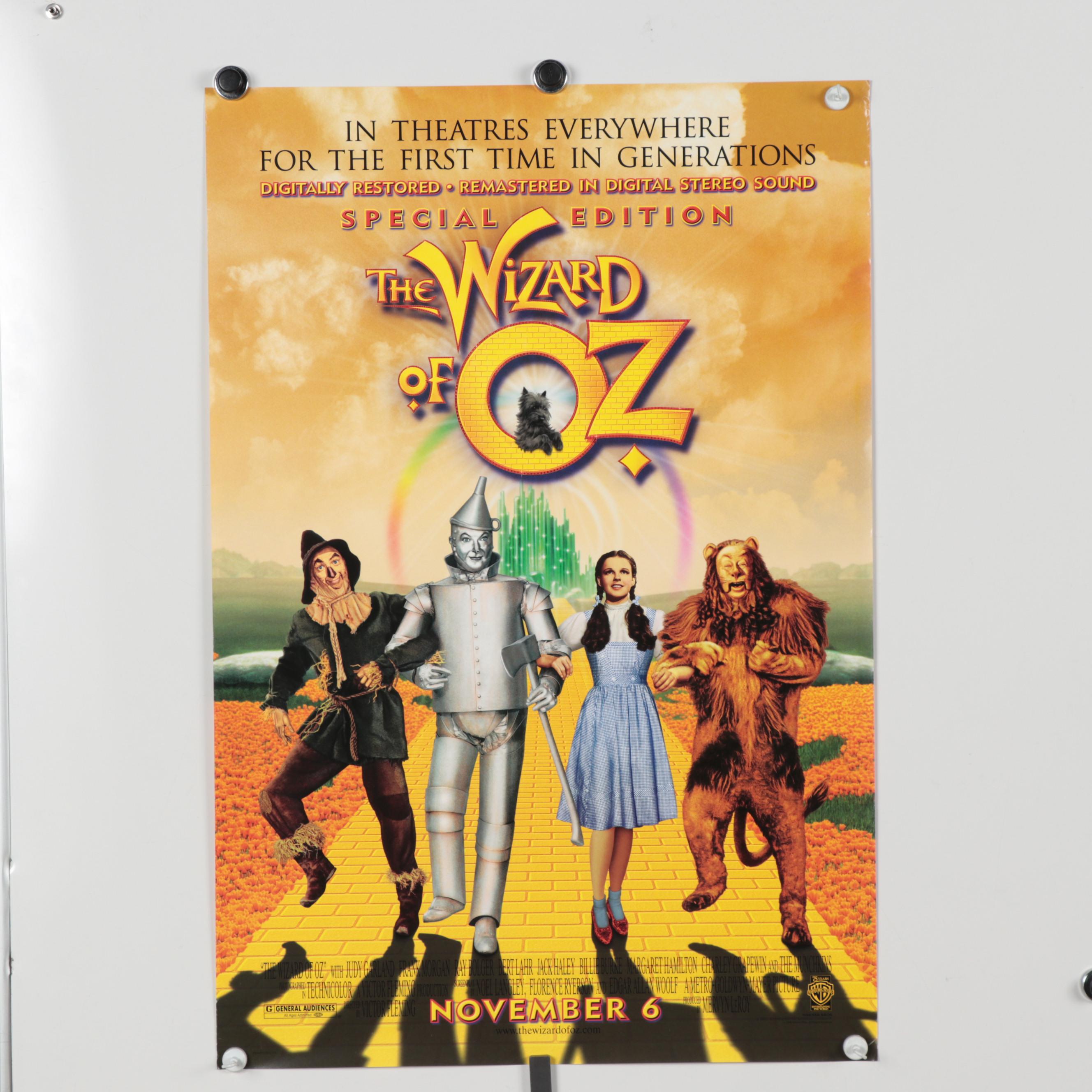 "The Wizard Of Oz," "Office Space," and More One Sheet Movie Posters