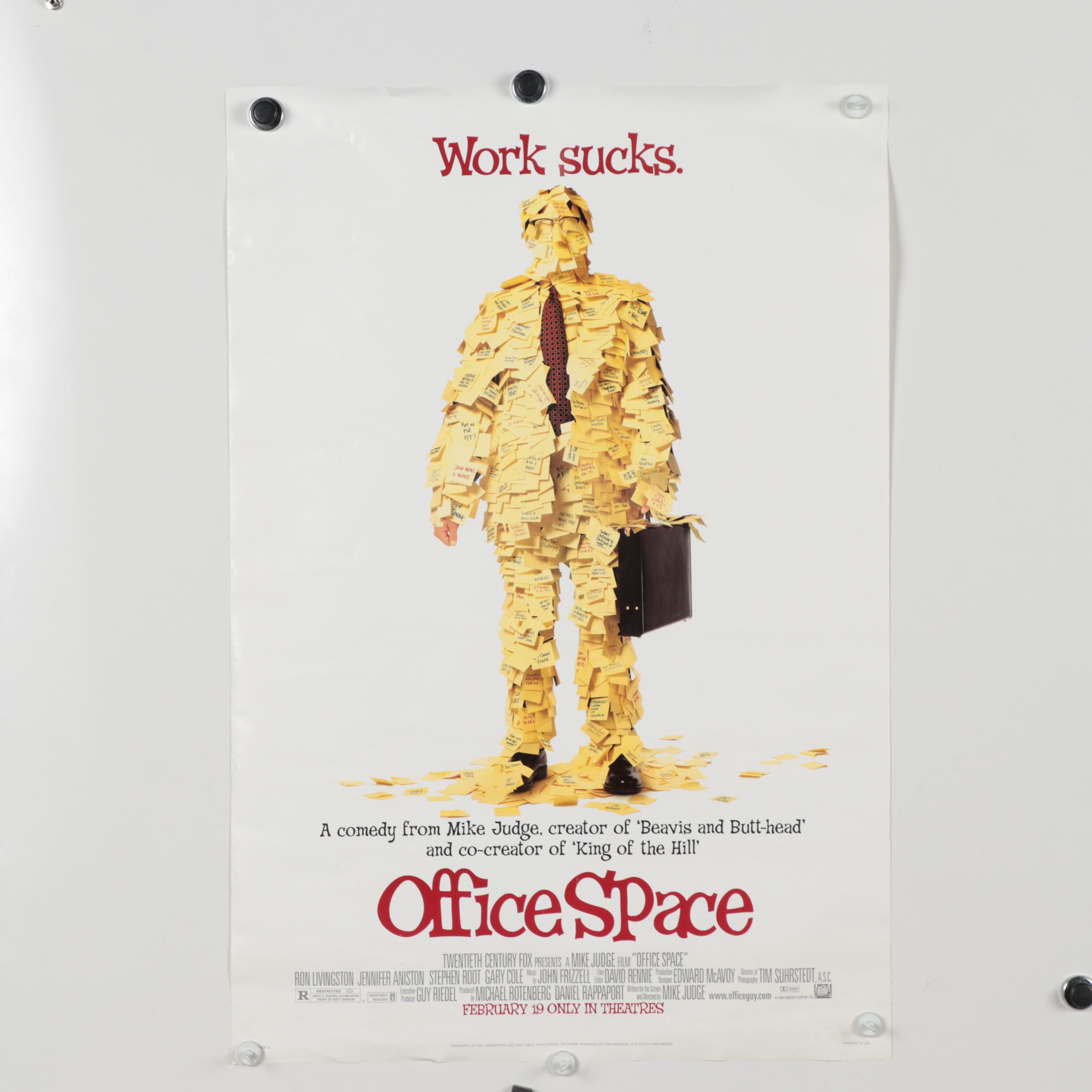 "The Wizard Of Oz," "Office Space," and More One Sheet Movie Posters