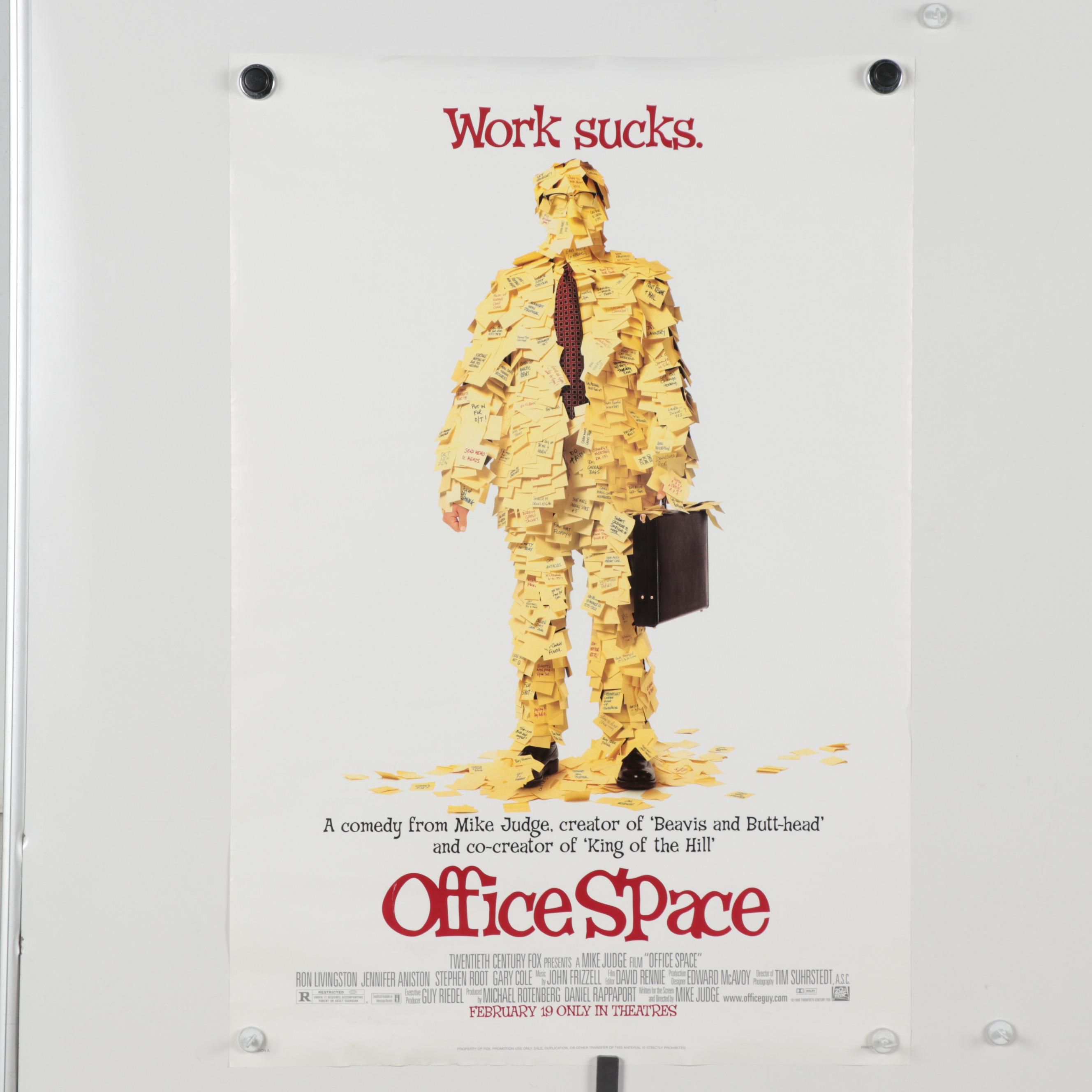 "The Wizard Of Oz," "Office Space," and More One Sheet Movie Posters