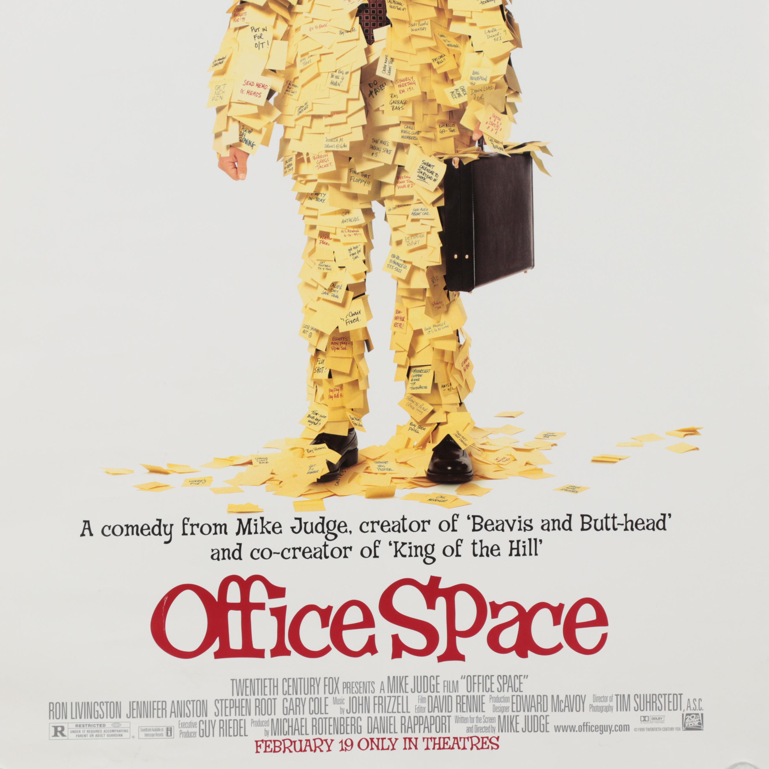 "The Wizard Of Oz," "Office Space," and More One Sheet Movie Posters