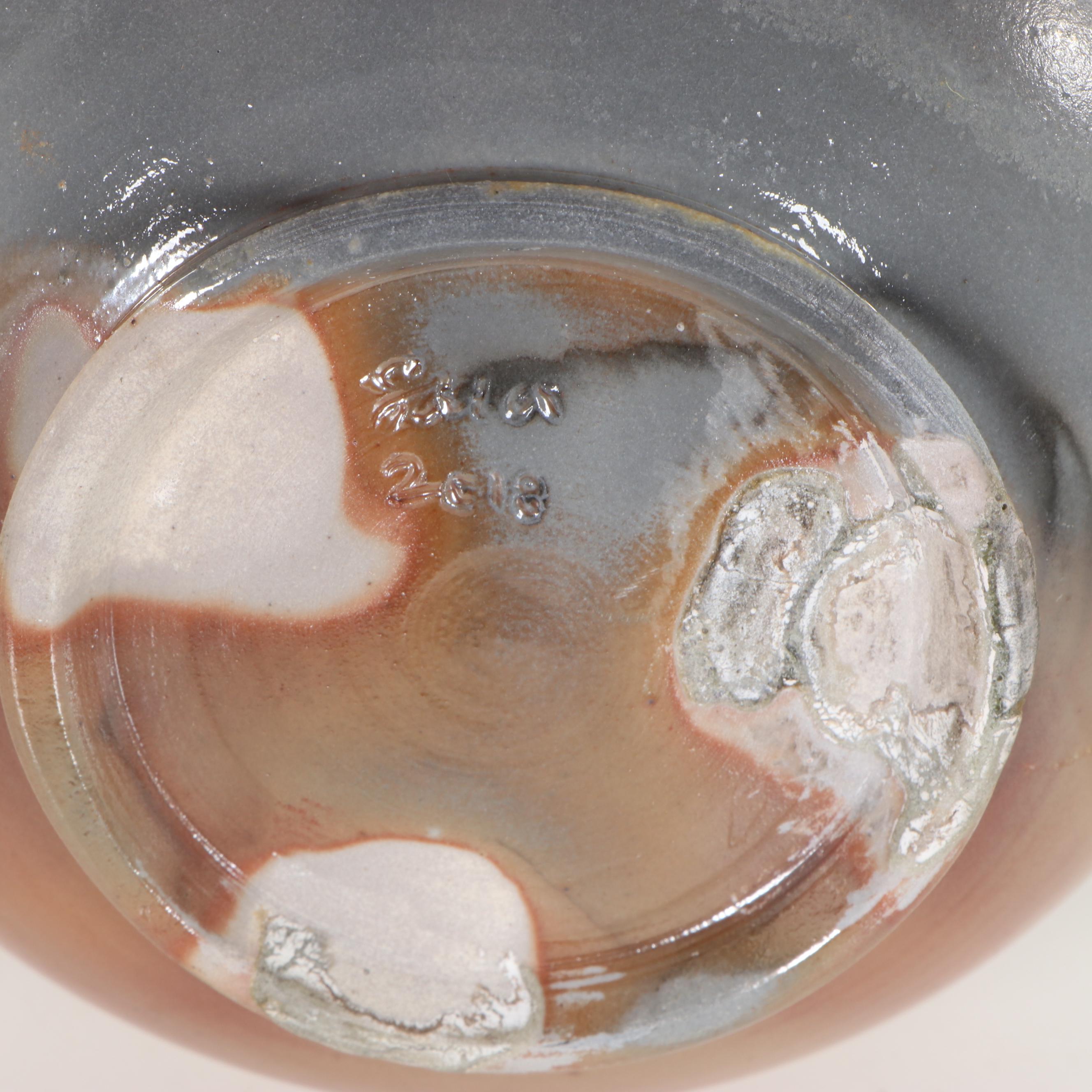 Sara Torgison Wheel-Thrown Drip Glaze Art Pottery Vase, 2018