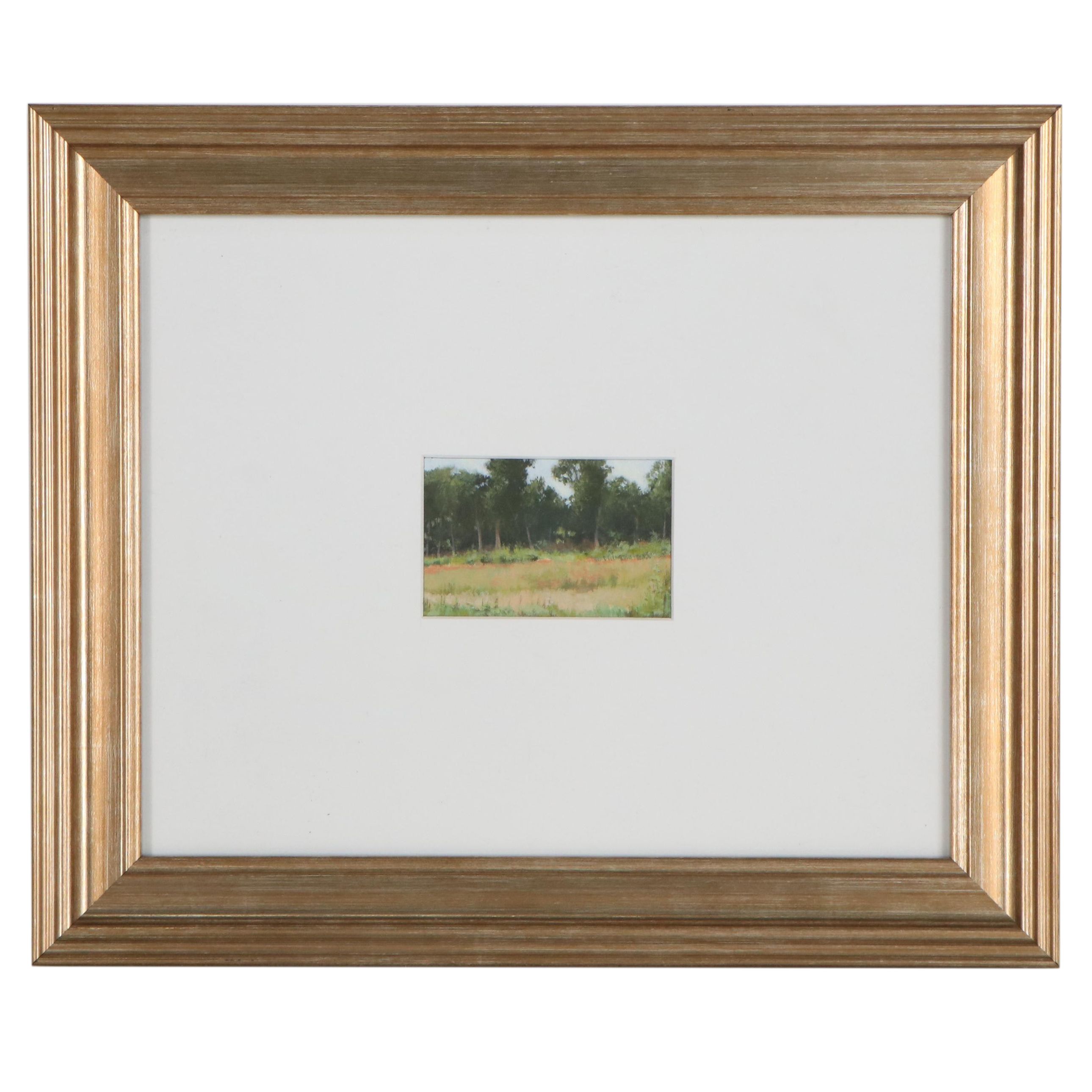 Adam Mysock Summer Landscape Oil Painting