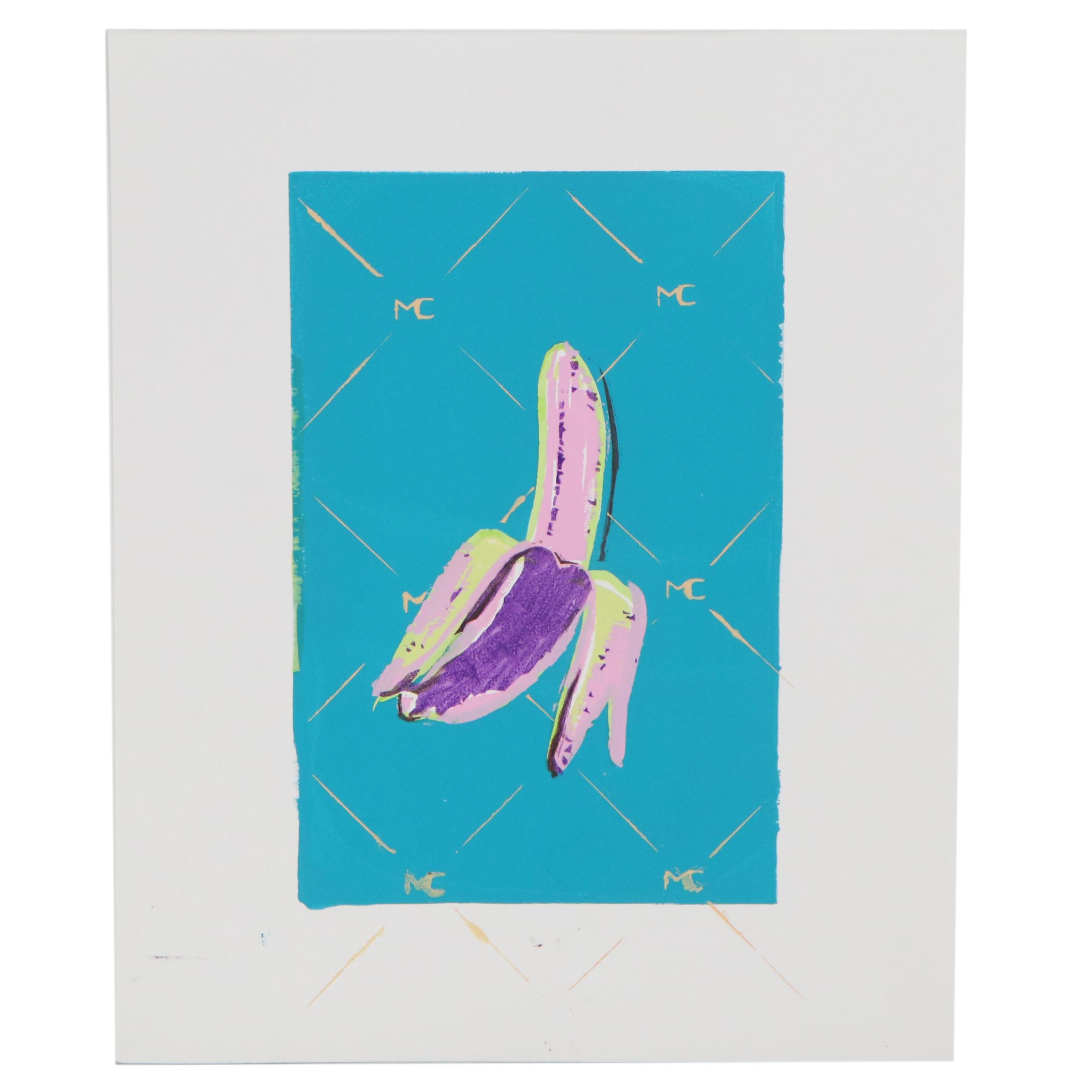 Michael Coppage Serigraph "Guns-N-Gucci," 2021