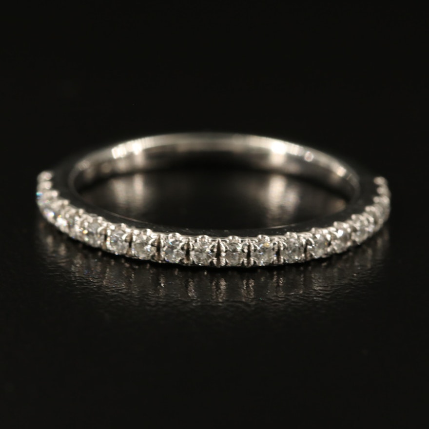 19K Diamond Band