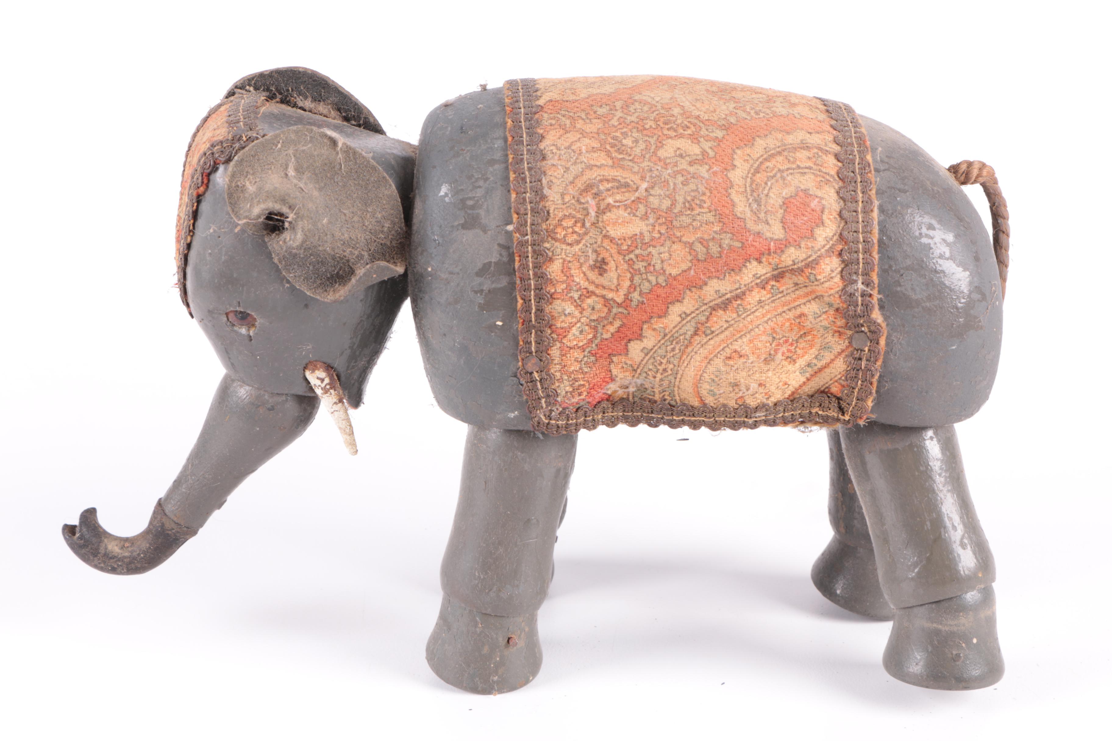 Schoenhut "Humpty Dumpty Circus" Animals and Circus Performers, Early 20th C.