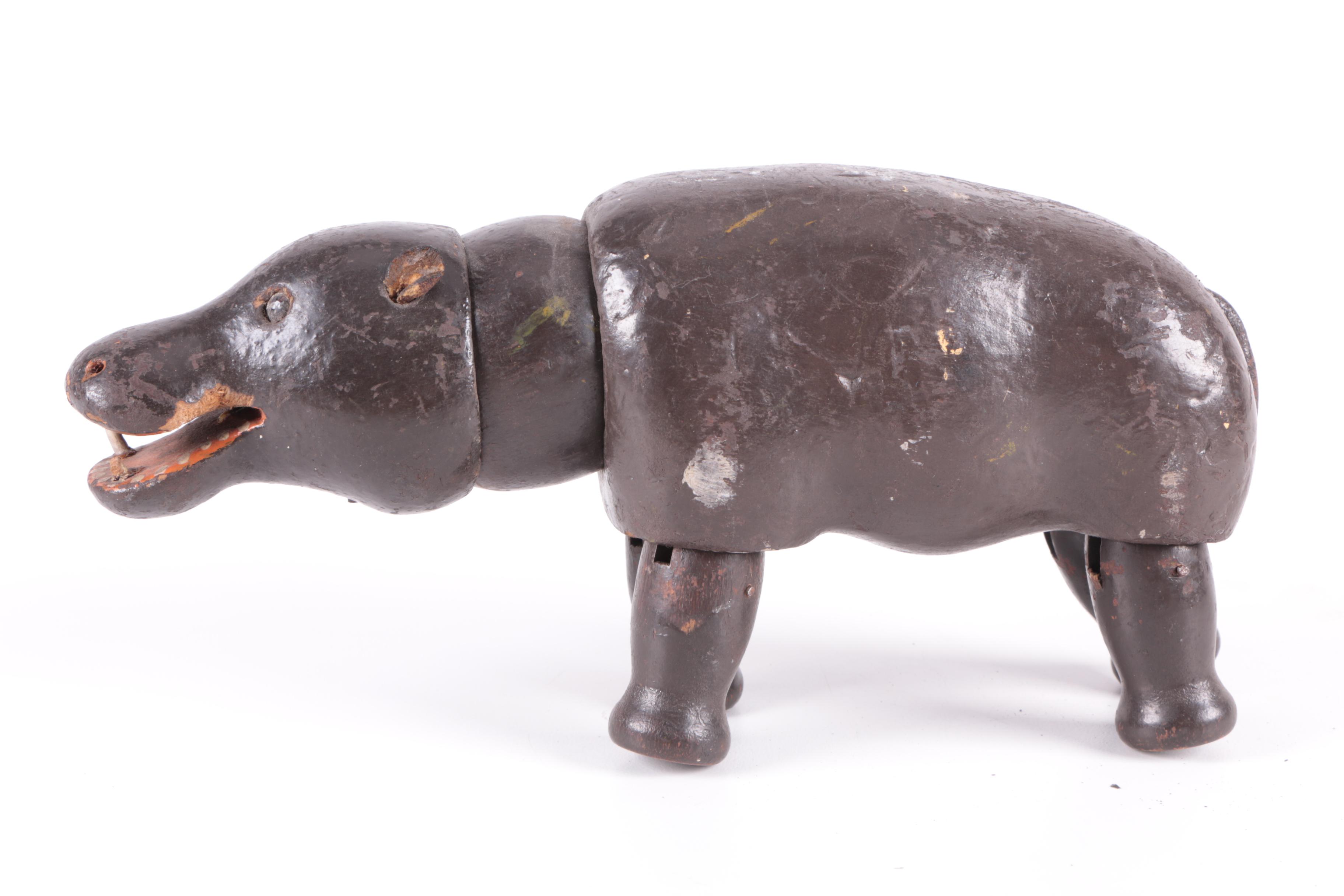 Schoenhut "Humpty Dumpty Circus" Animals and Circus Performers, Early 20th C.