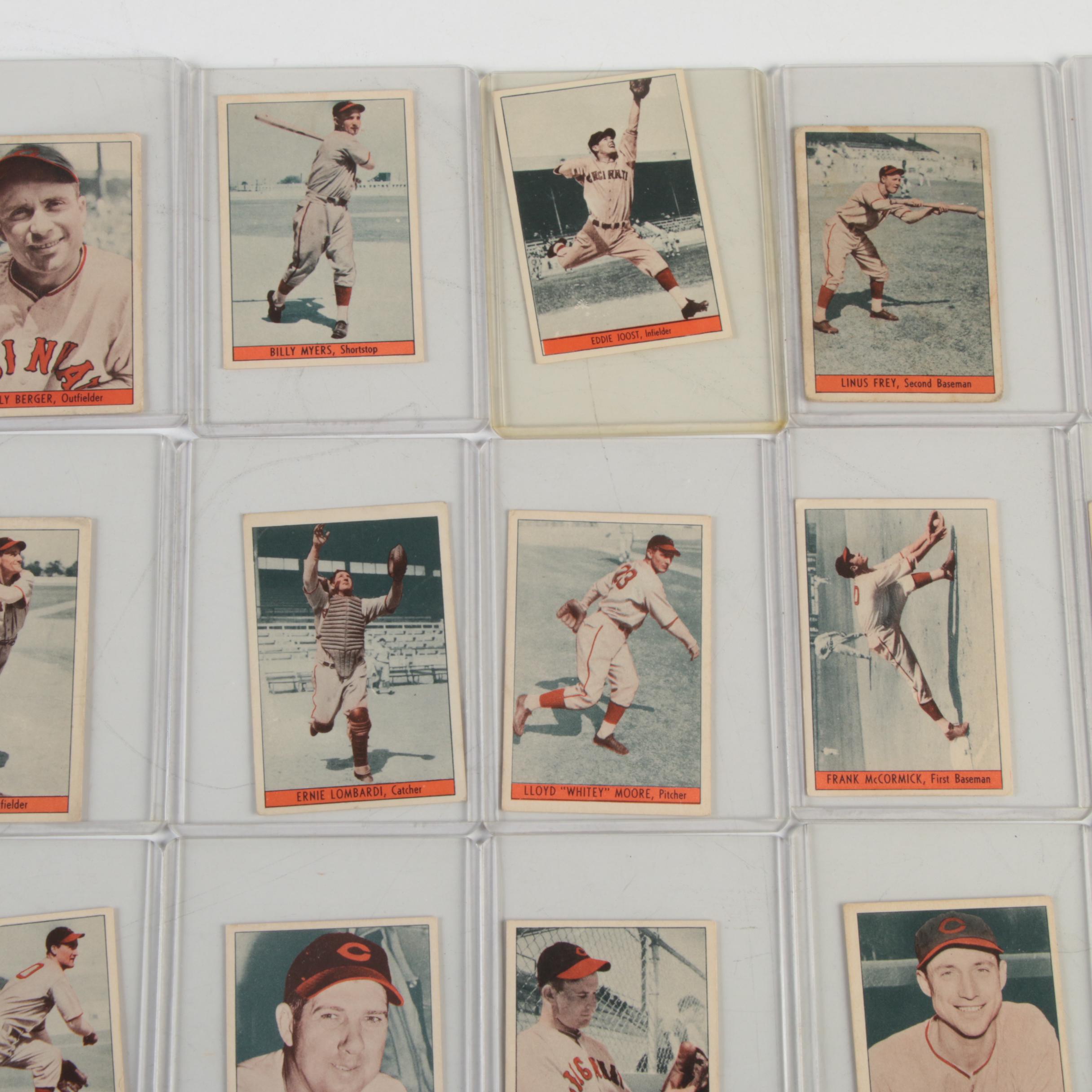 1938-39 Cincinnati Reds Team Issue W711-1 Baseball Cards