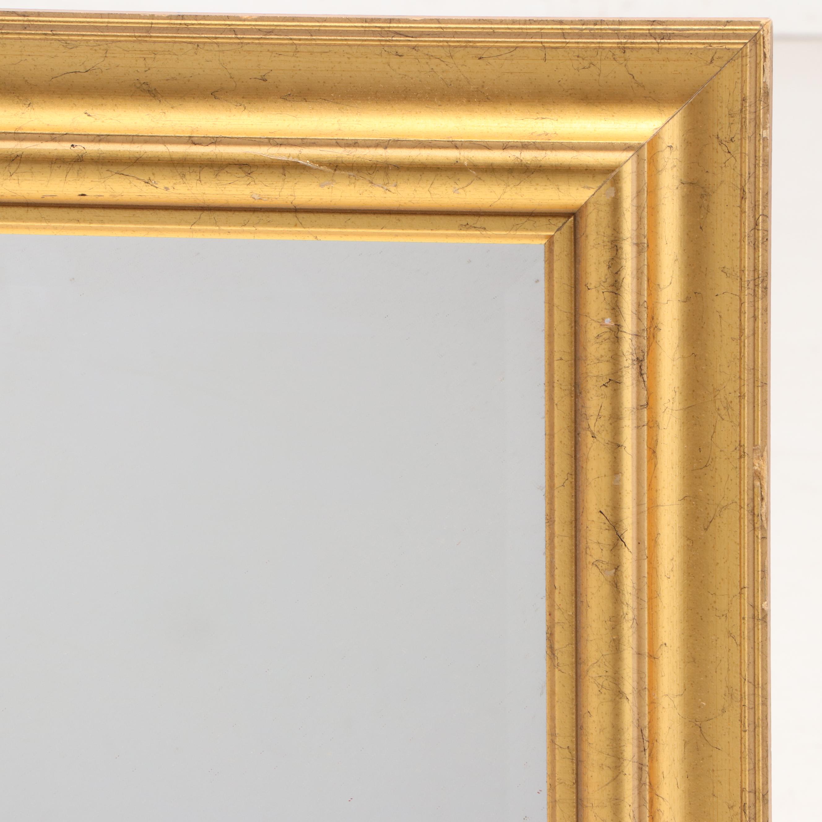 Stanley "Monarch" Gilt-Decorated Mirror