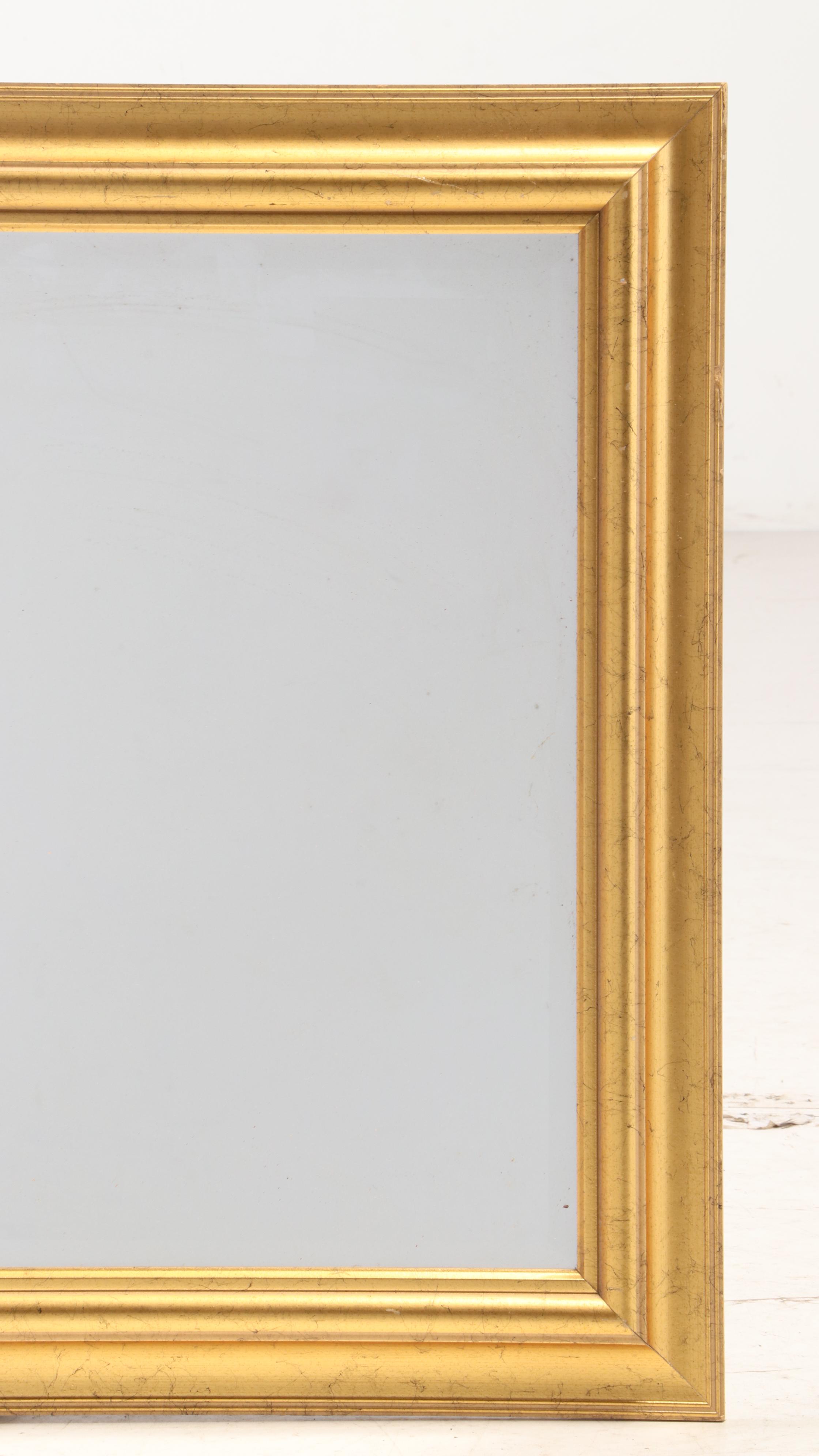 Stanley "Monarch" Gilt-Decorated Mirror