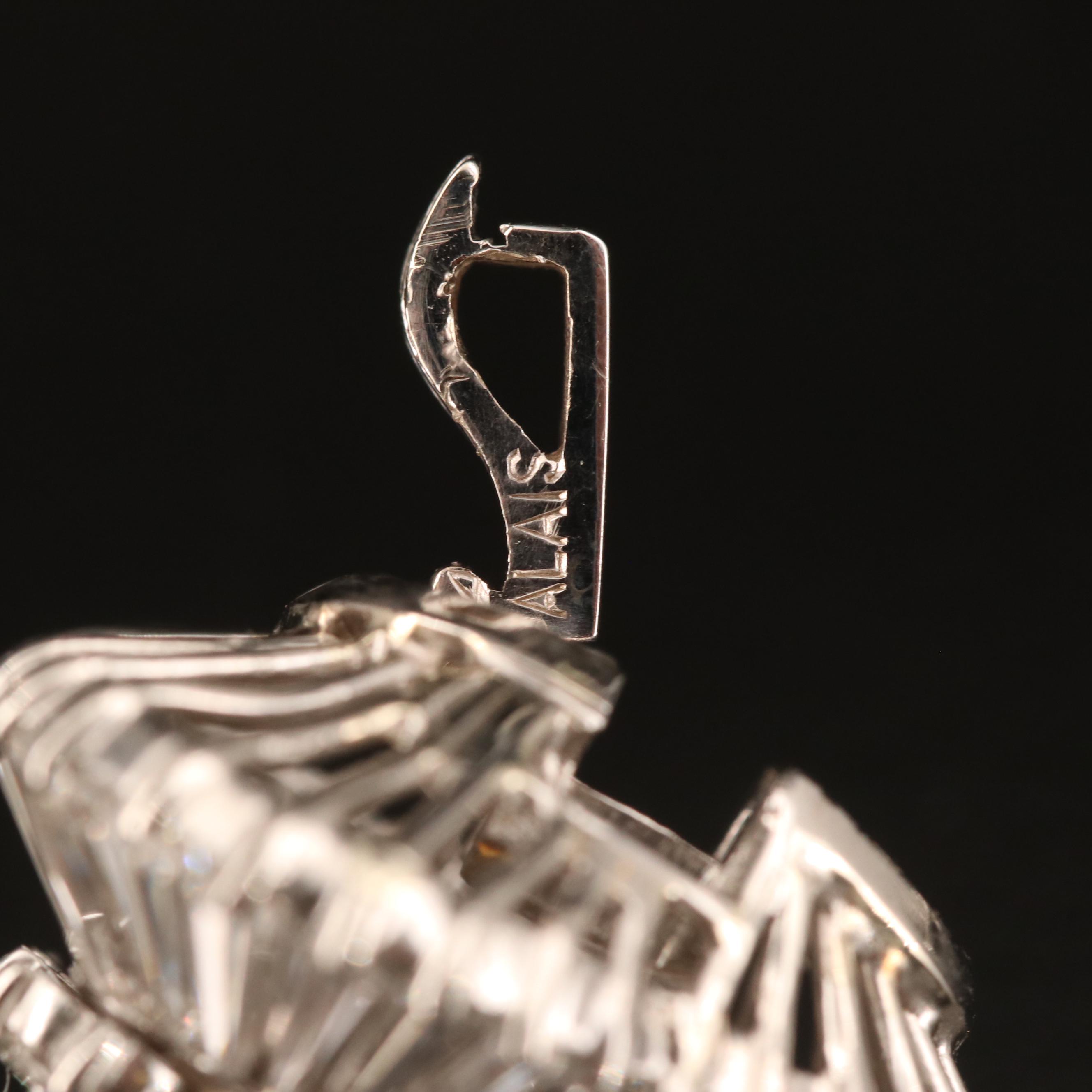 Ring-Dant Platinum 6.17 CTW Diamond Converter Ring