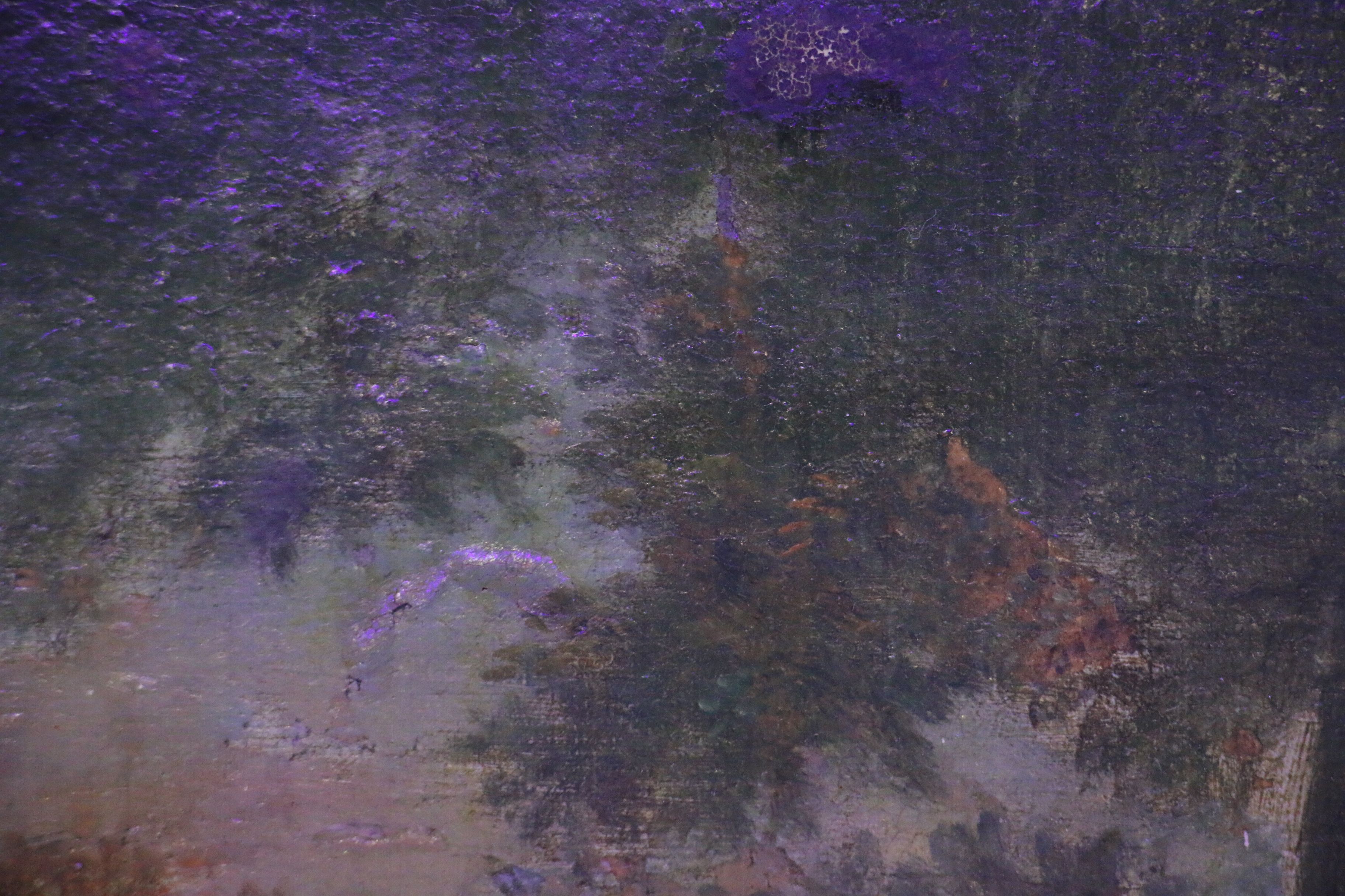 School of Nicolas Poussin Landscape Oil Painting, 17th Century