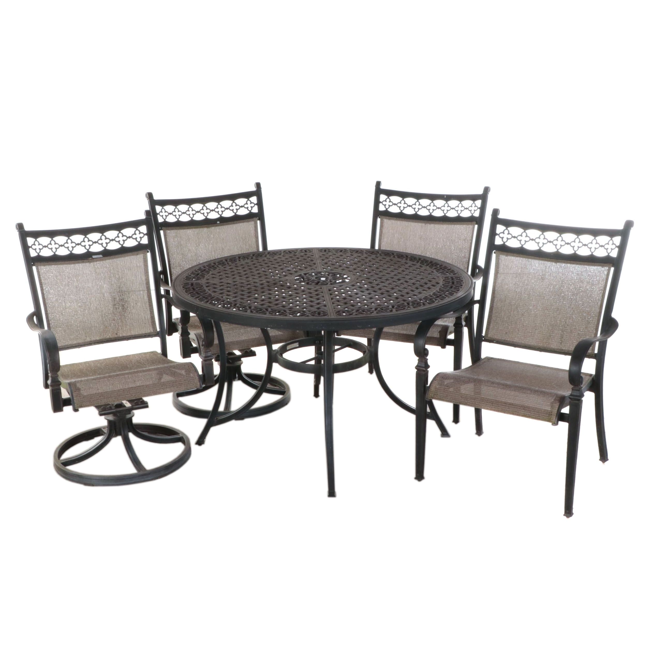 Garden Treasures Metal 5-Piece Patio Dining Set