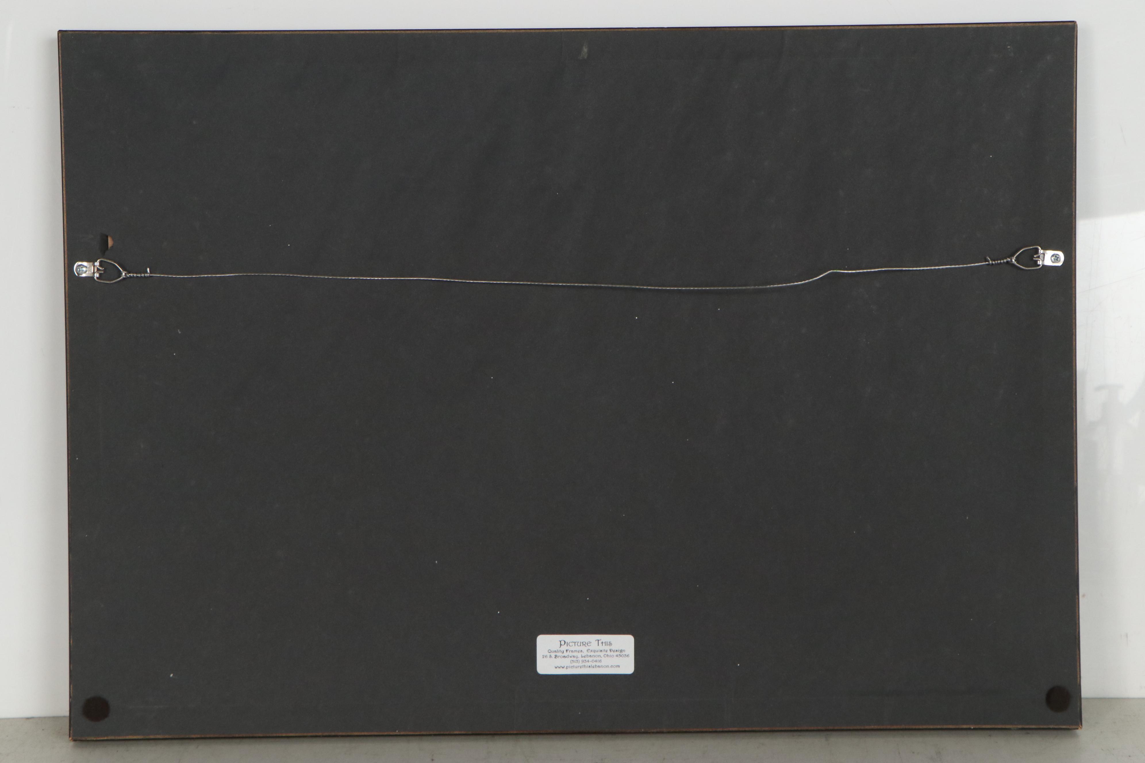 Gesner Abelard Haitian Folk Art Oil Painting of Noah's Ark