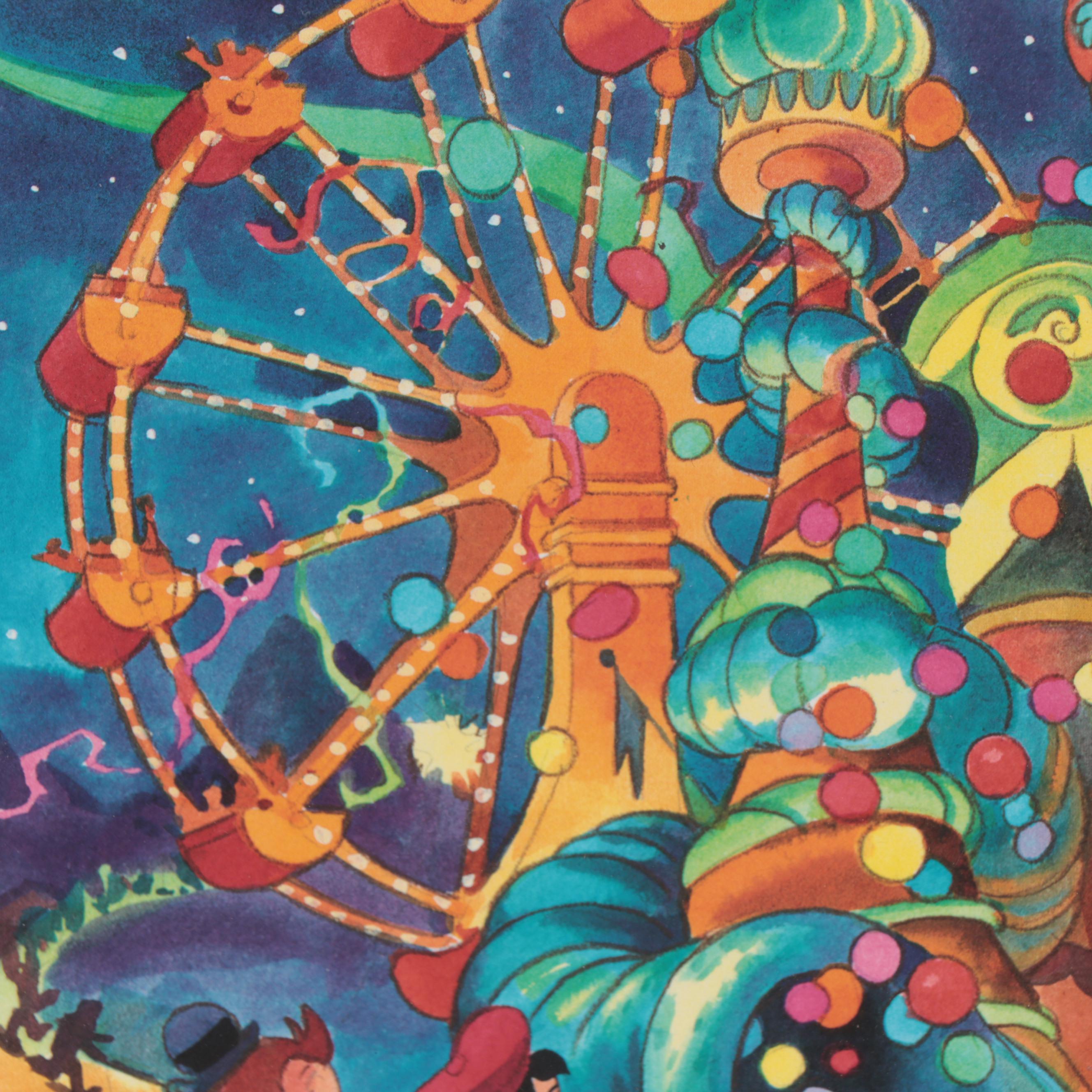 Gil DiCicco for Disney "Pinocchio" Giclée Triptych "A Wooden Boy!" 1999