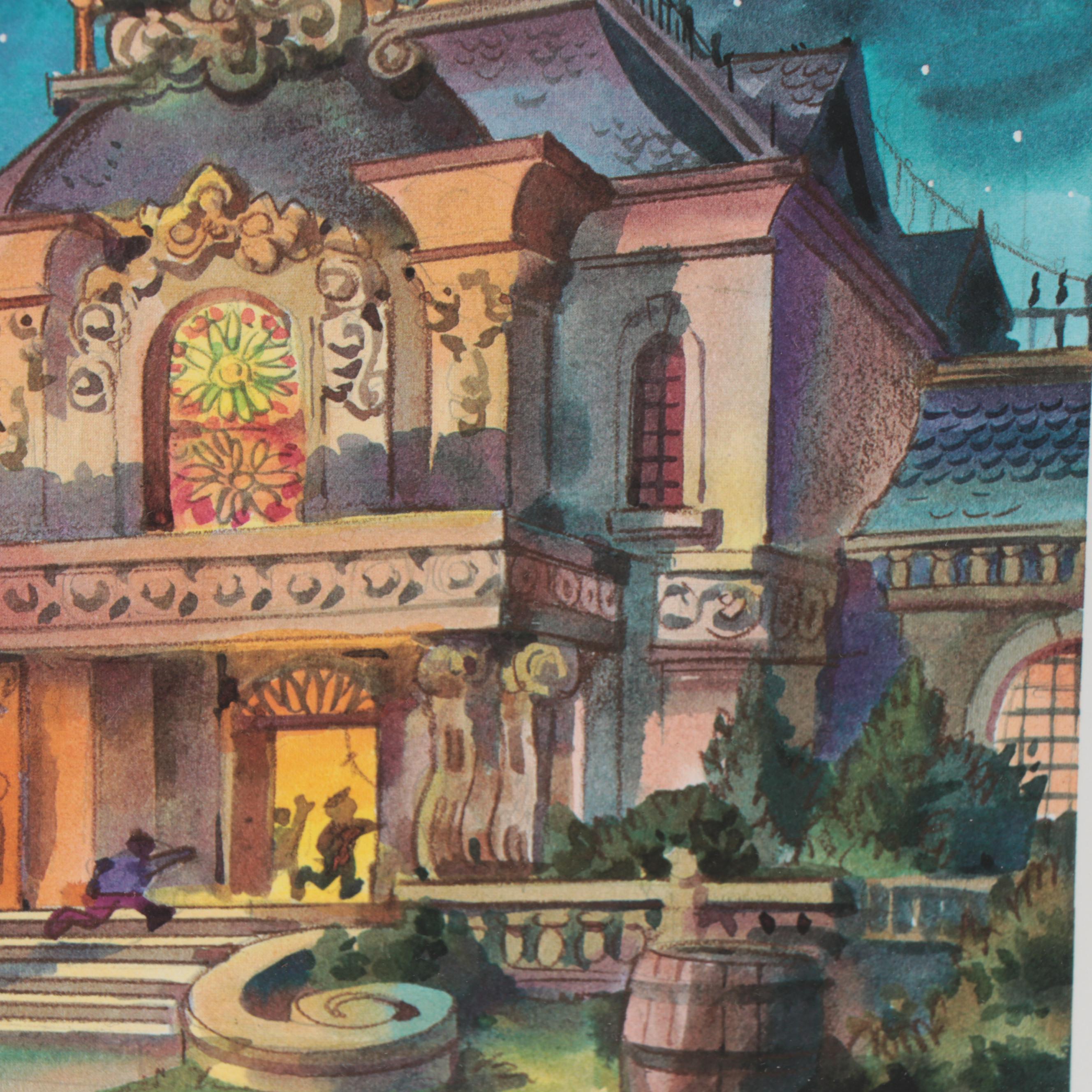 Gil DiCicco for Disney "Pinocchio" Giclée Triptych "A Wooden Boy!" 1999