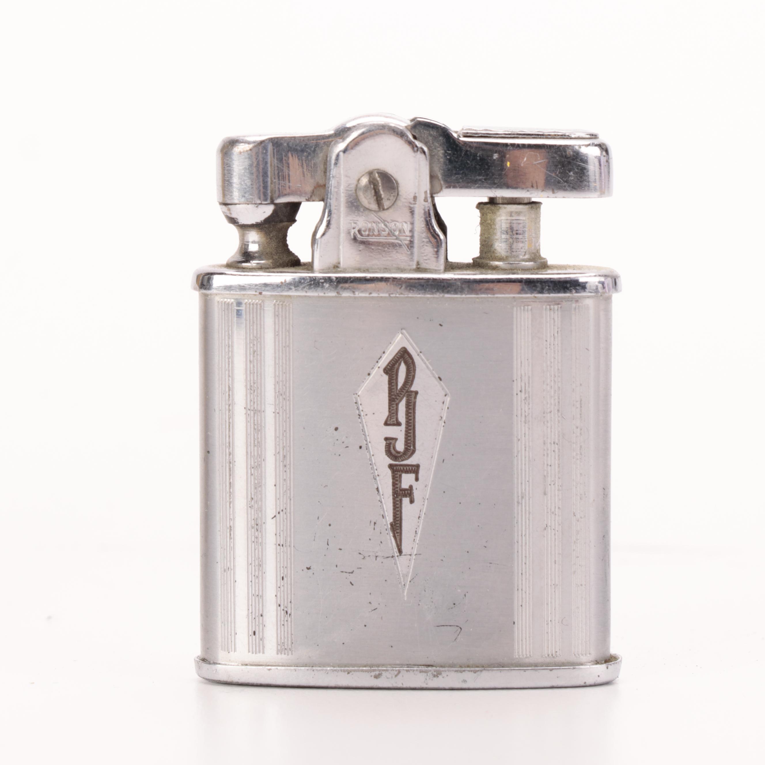 Zippo, A.S.R., Continental, and Ronson Cigarette Lighters