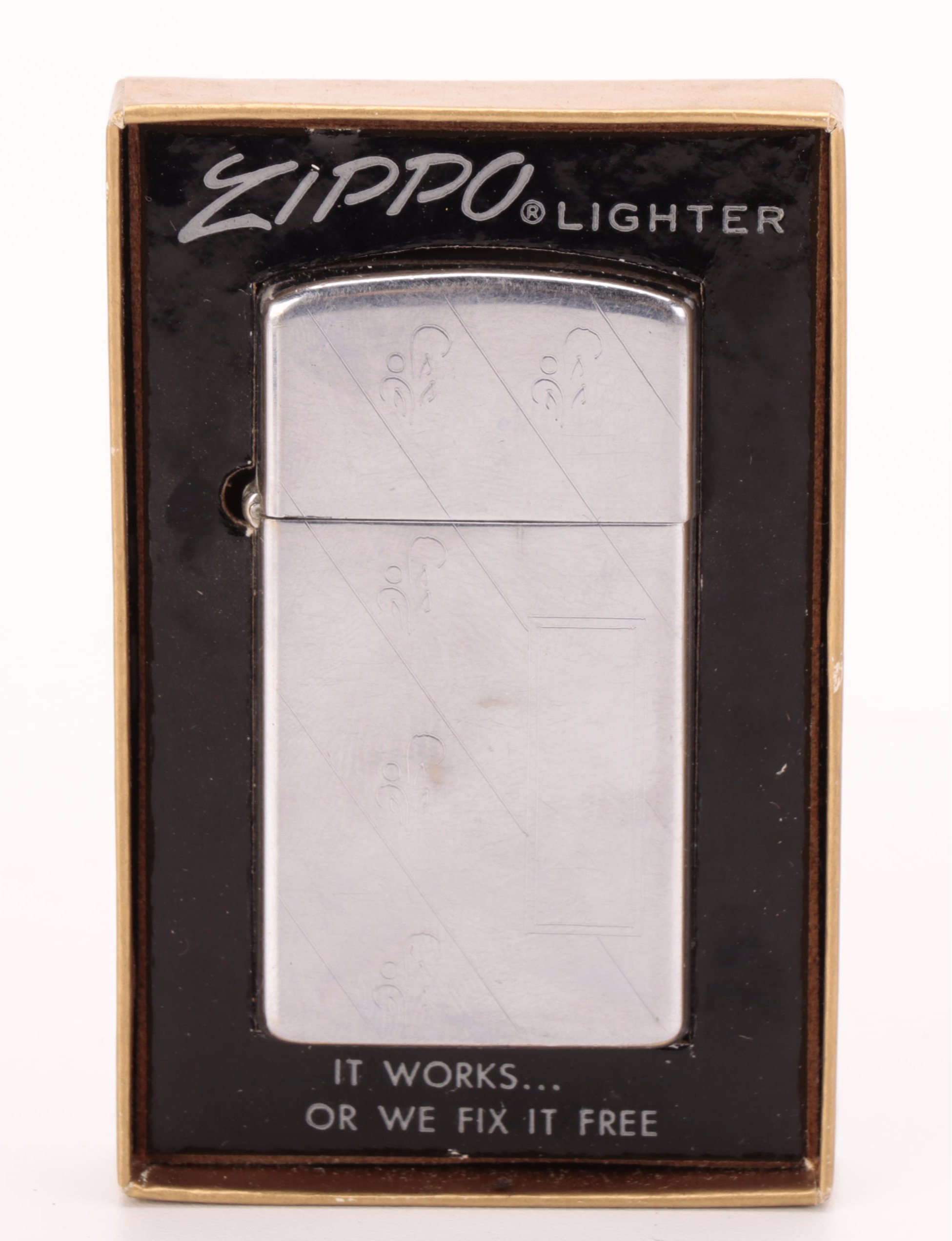 Zippo, A.S.R., Continental, and Ronson Cigarette Lighters
