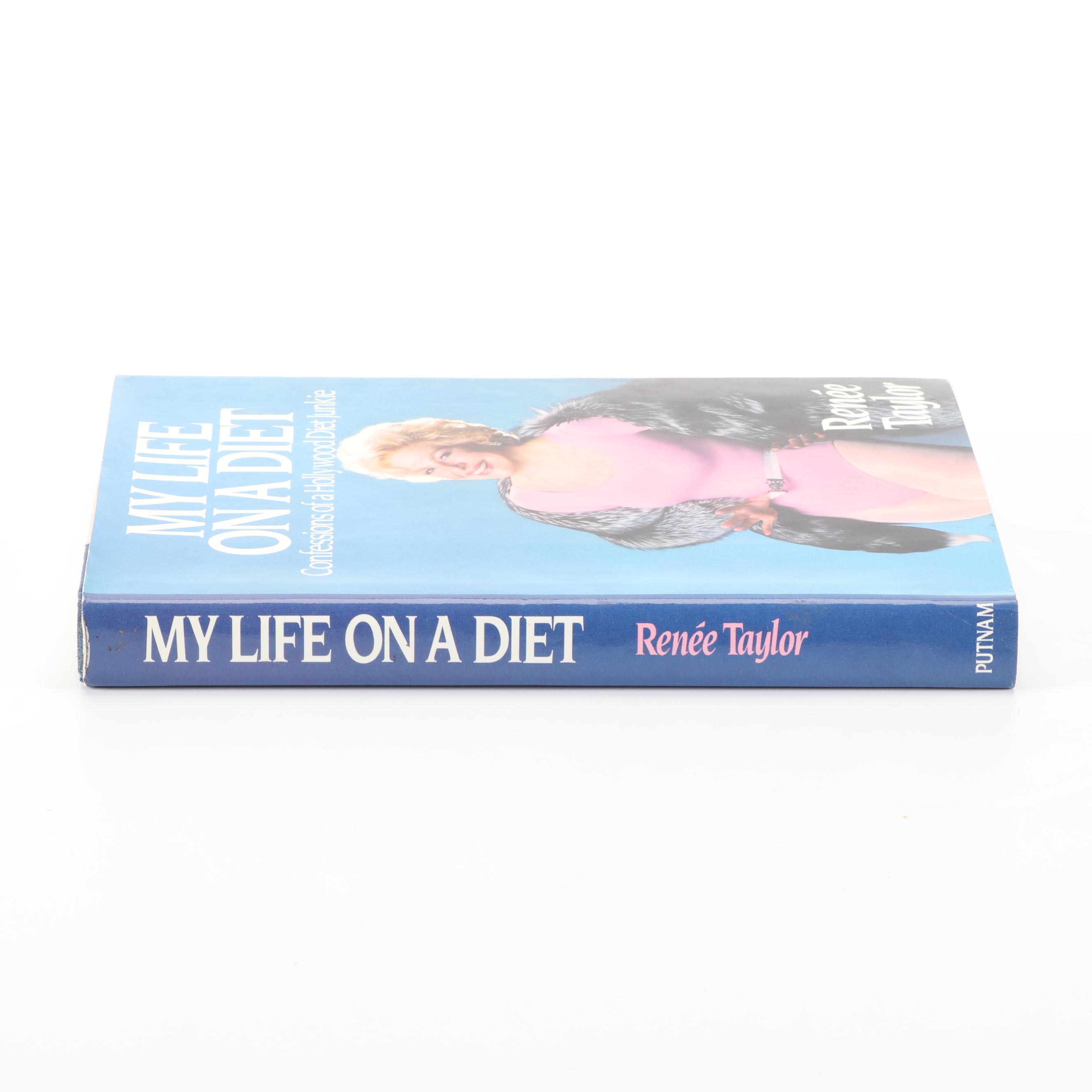 Signed Second Printing "My Life on a Diet" by Renée Taylor, 1986