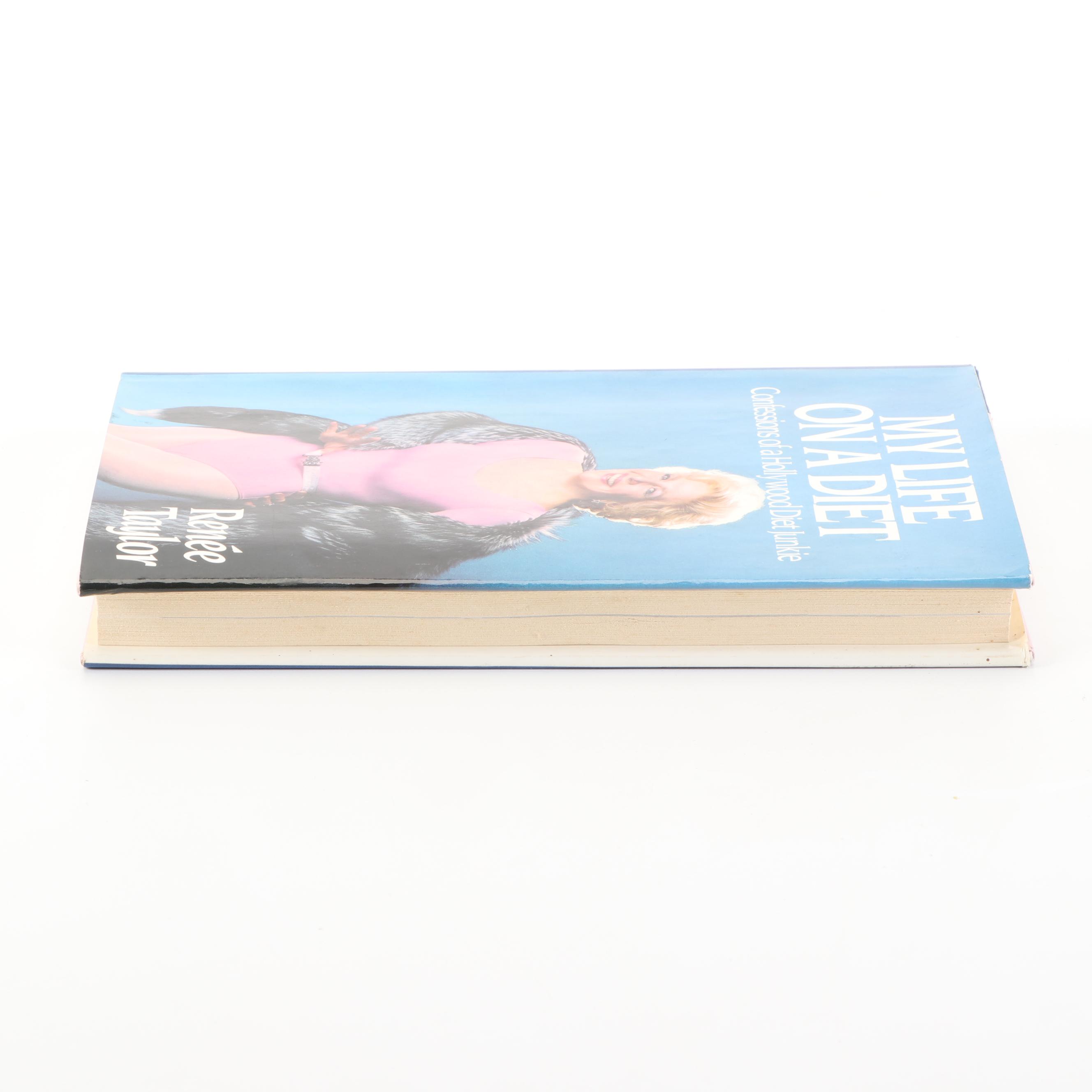 Signed Second Printing "My Life on a Diet" by Renée Taylor, 1986