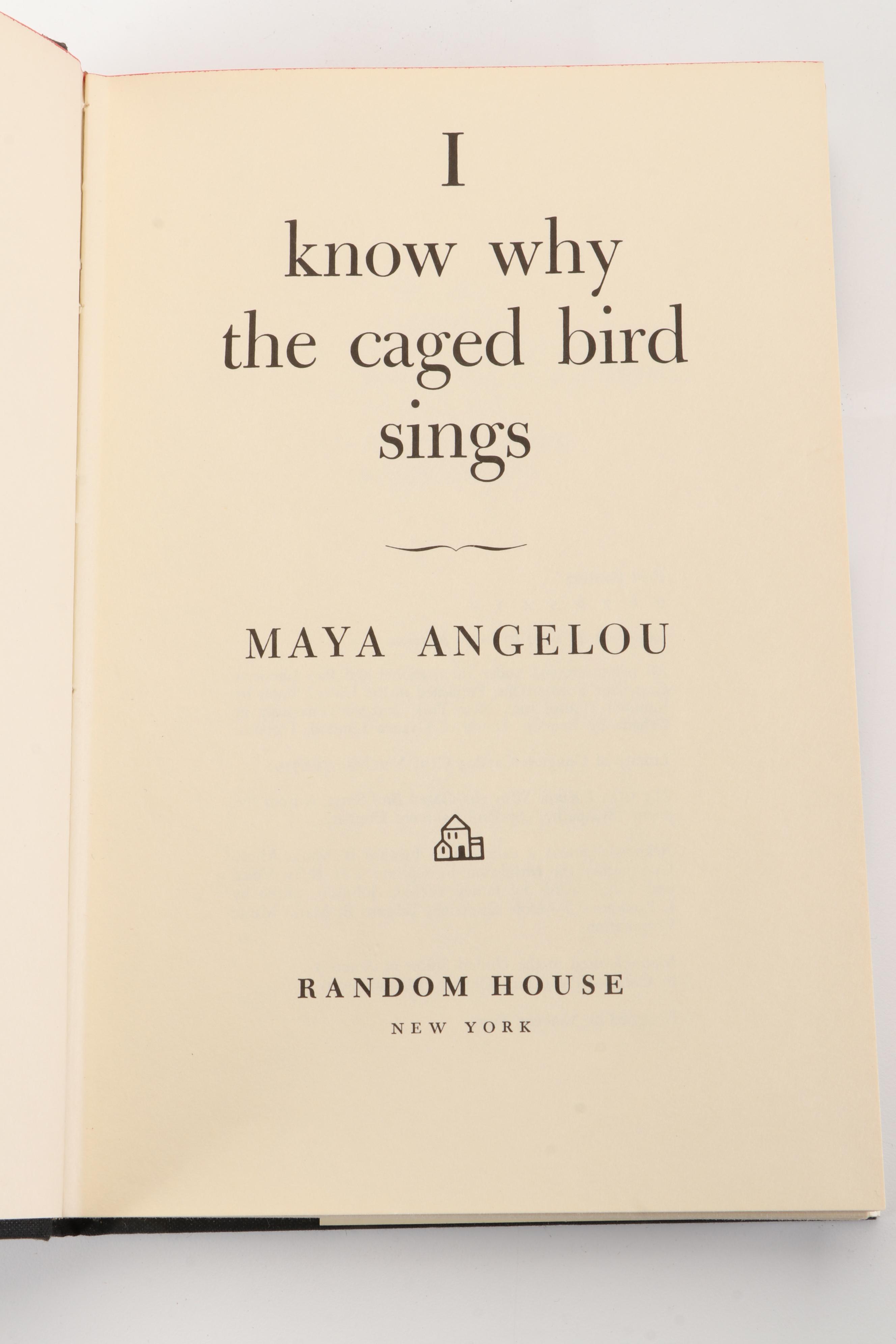 First Printing "I Know Why the Caged Bird Sings" by Maya Angelou, 1969