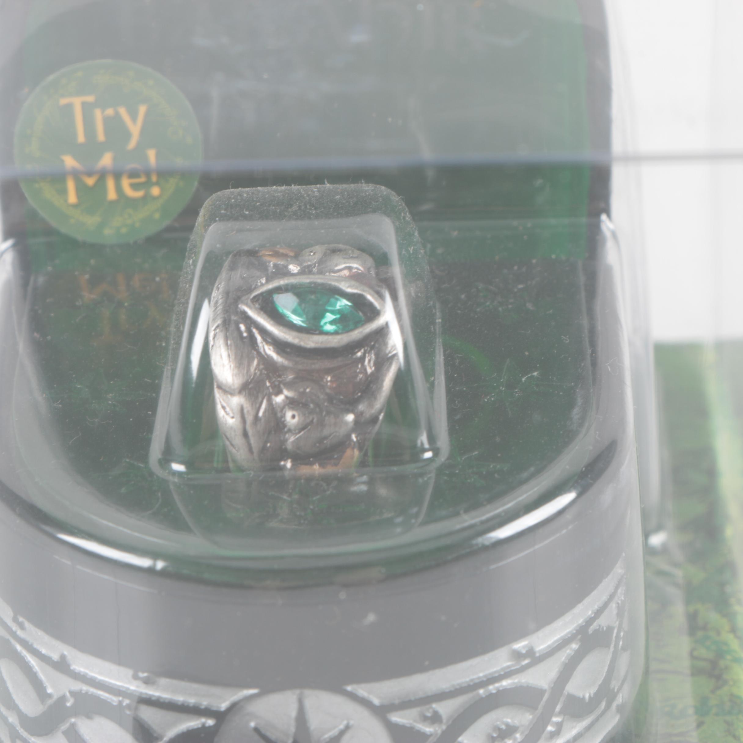 Lord of the Rings Collectible Ring Replicas with Light Up Boxes