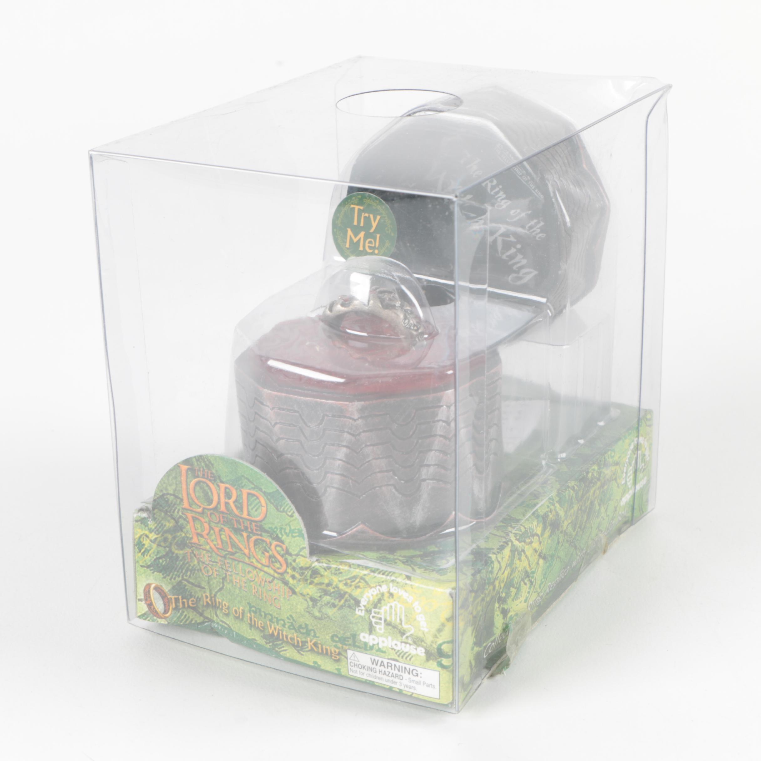 Lord of the Rings Collectible Ring Replicas with Light Up Boxes