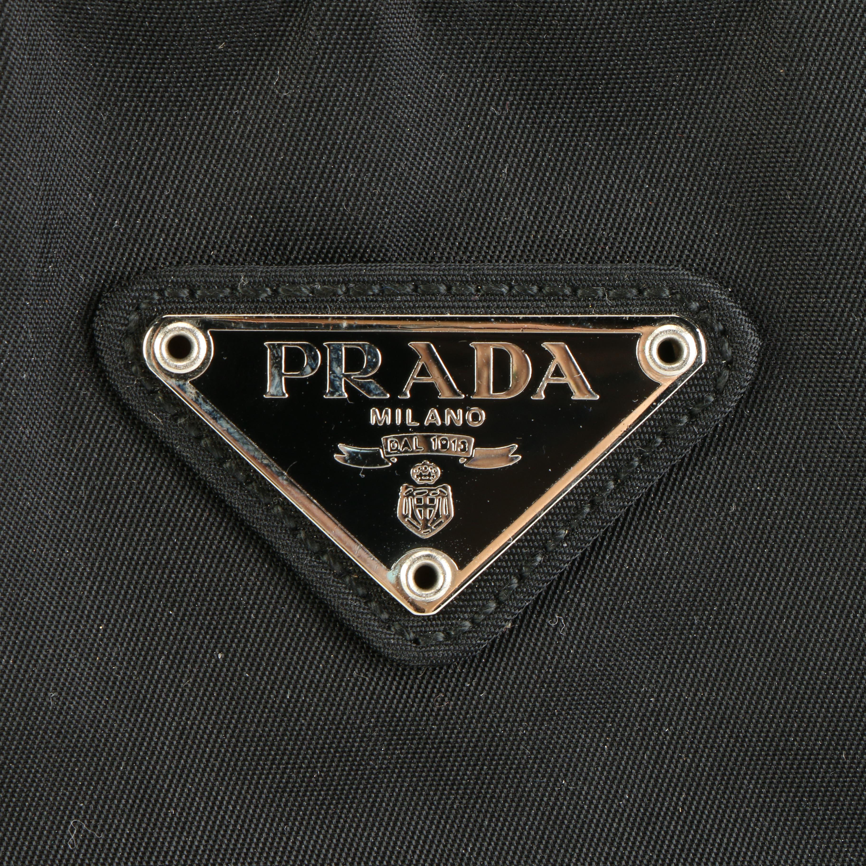 Prada City Tote Bag in Black Tessuto Sport Nylon