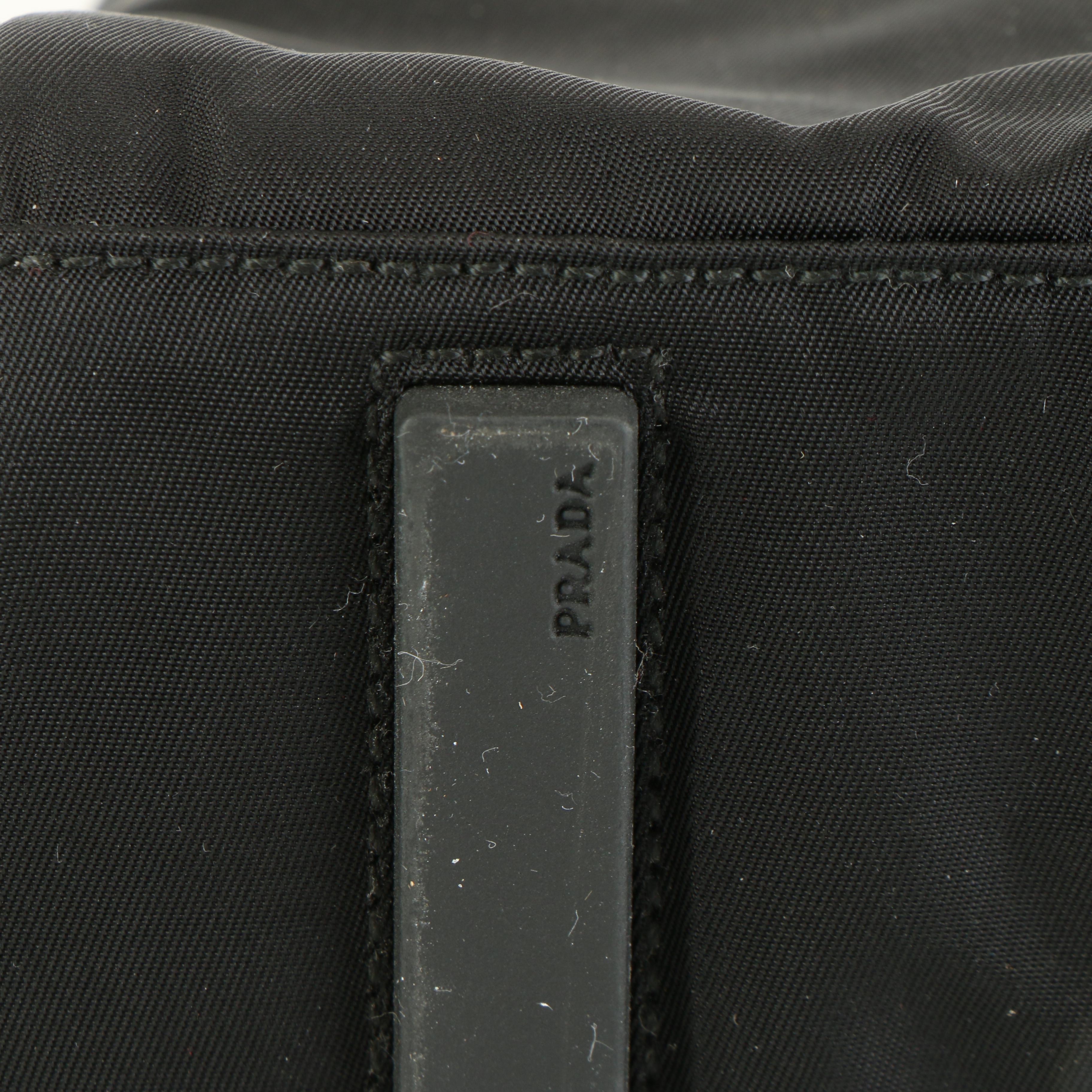 Prada City Tote Bag in Black Tessuto Sport Nylon