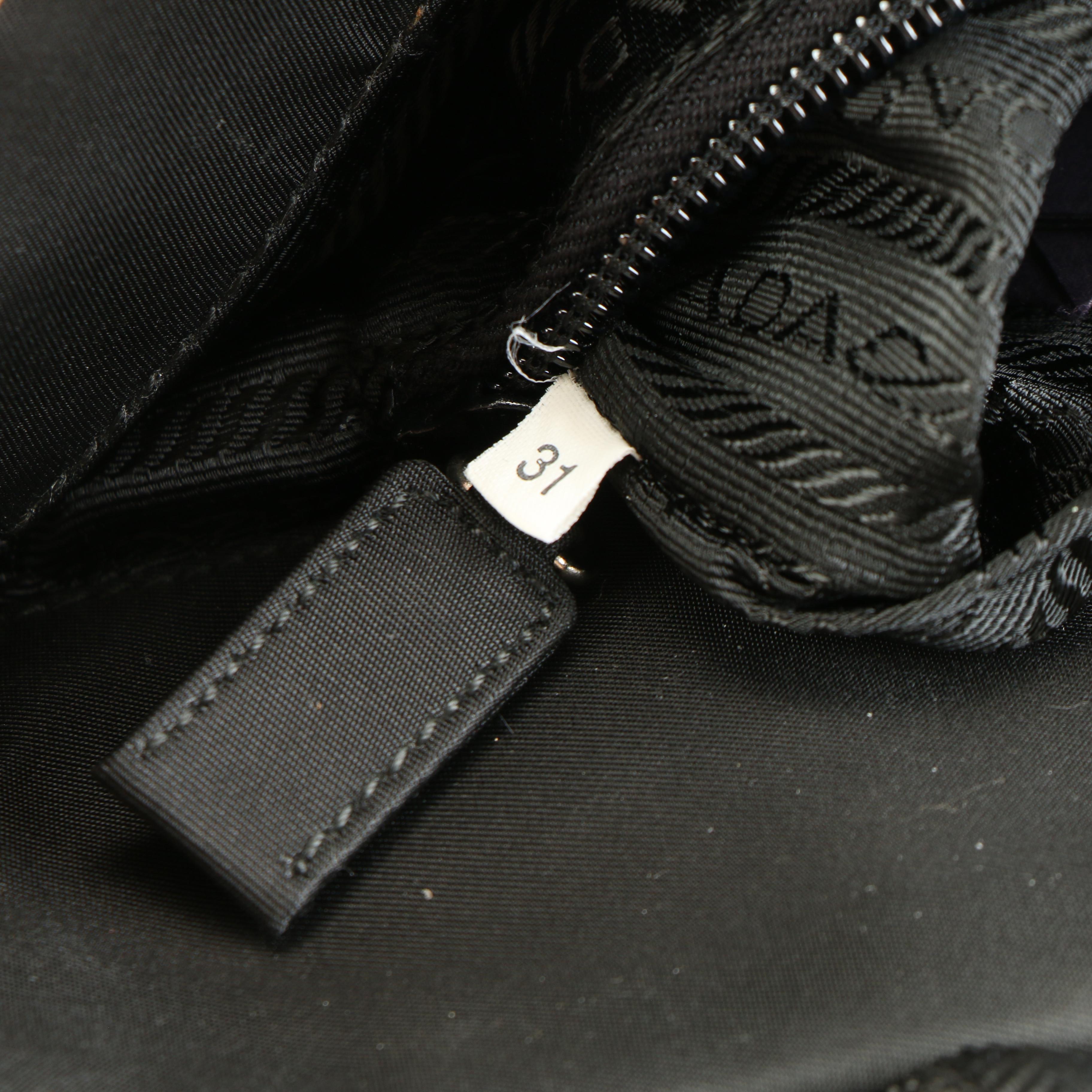 Prada City Tote Bag in Black Tessuto Sport Nylon