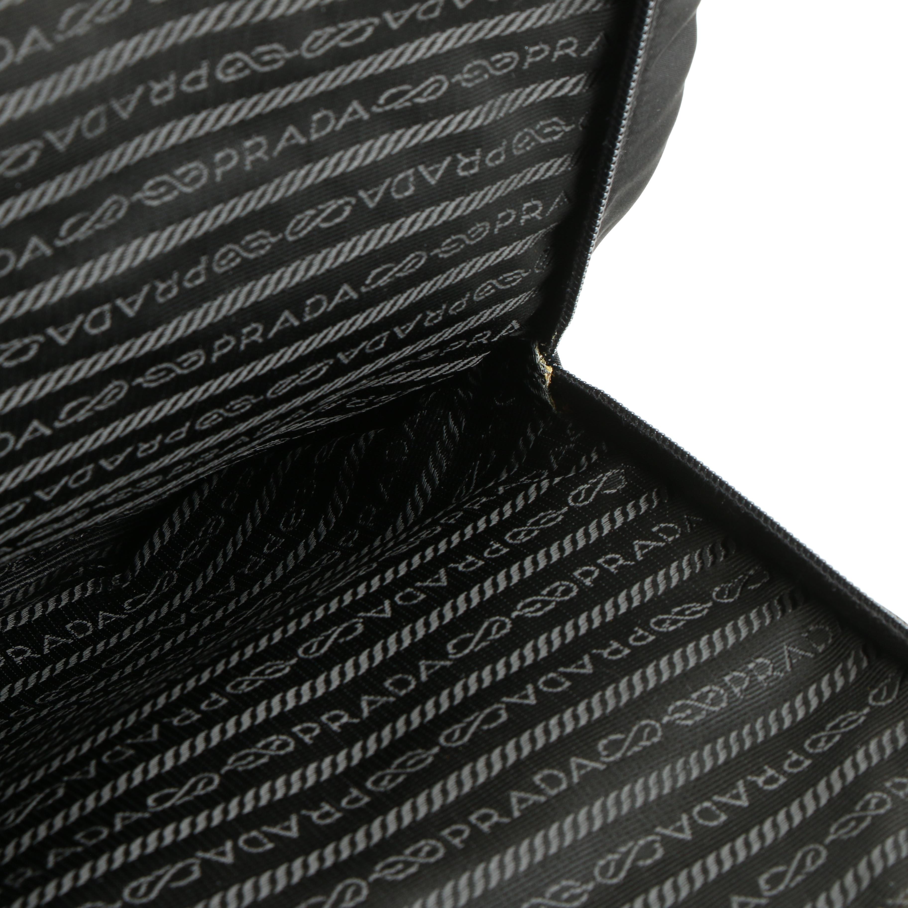 Prada City Tote Bag in Black Tessuto Sport Nylon