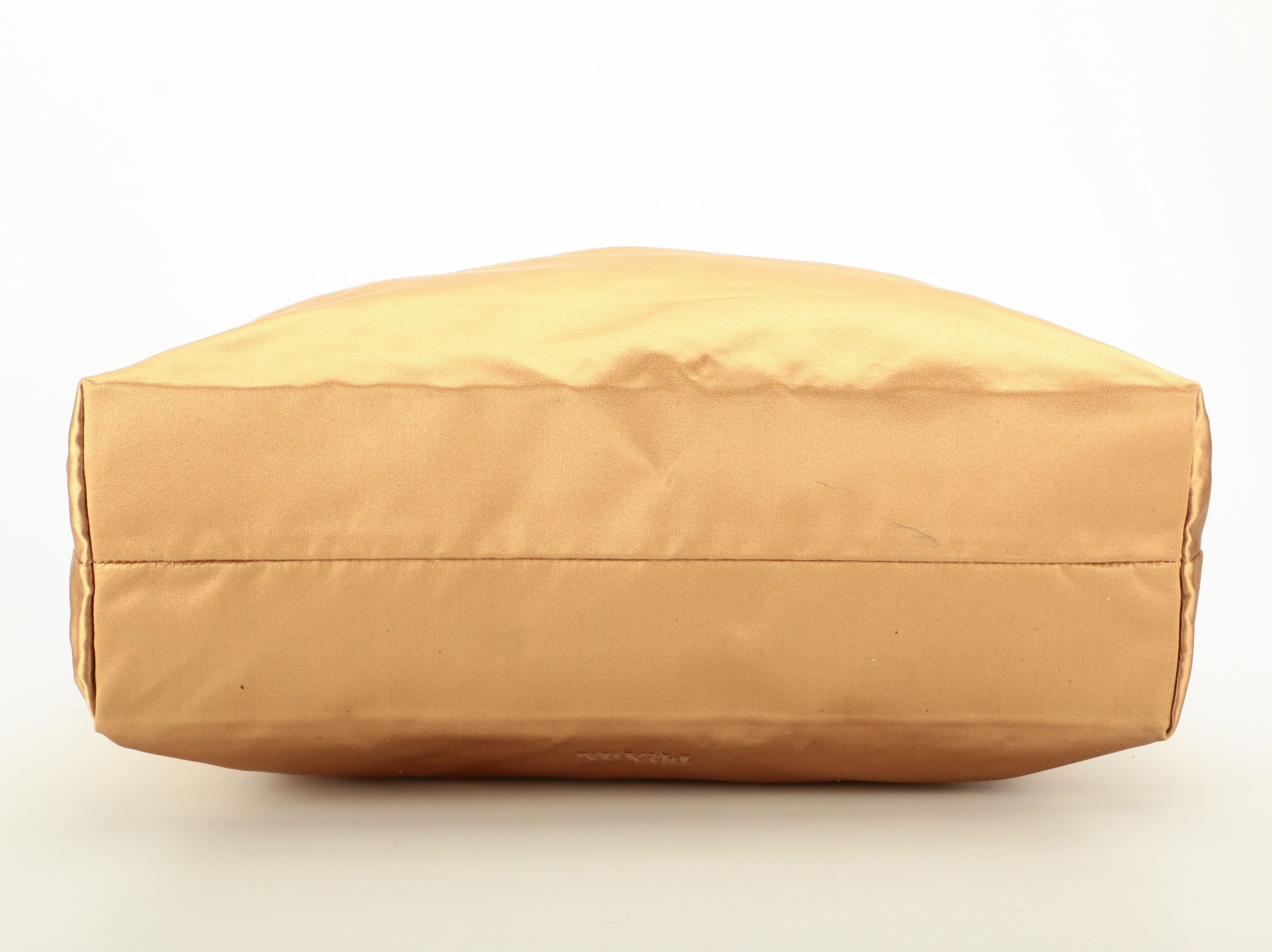 Prada Tote Bag in Raso Gold and Tortora Tessuto Nylon