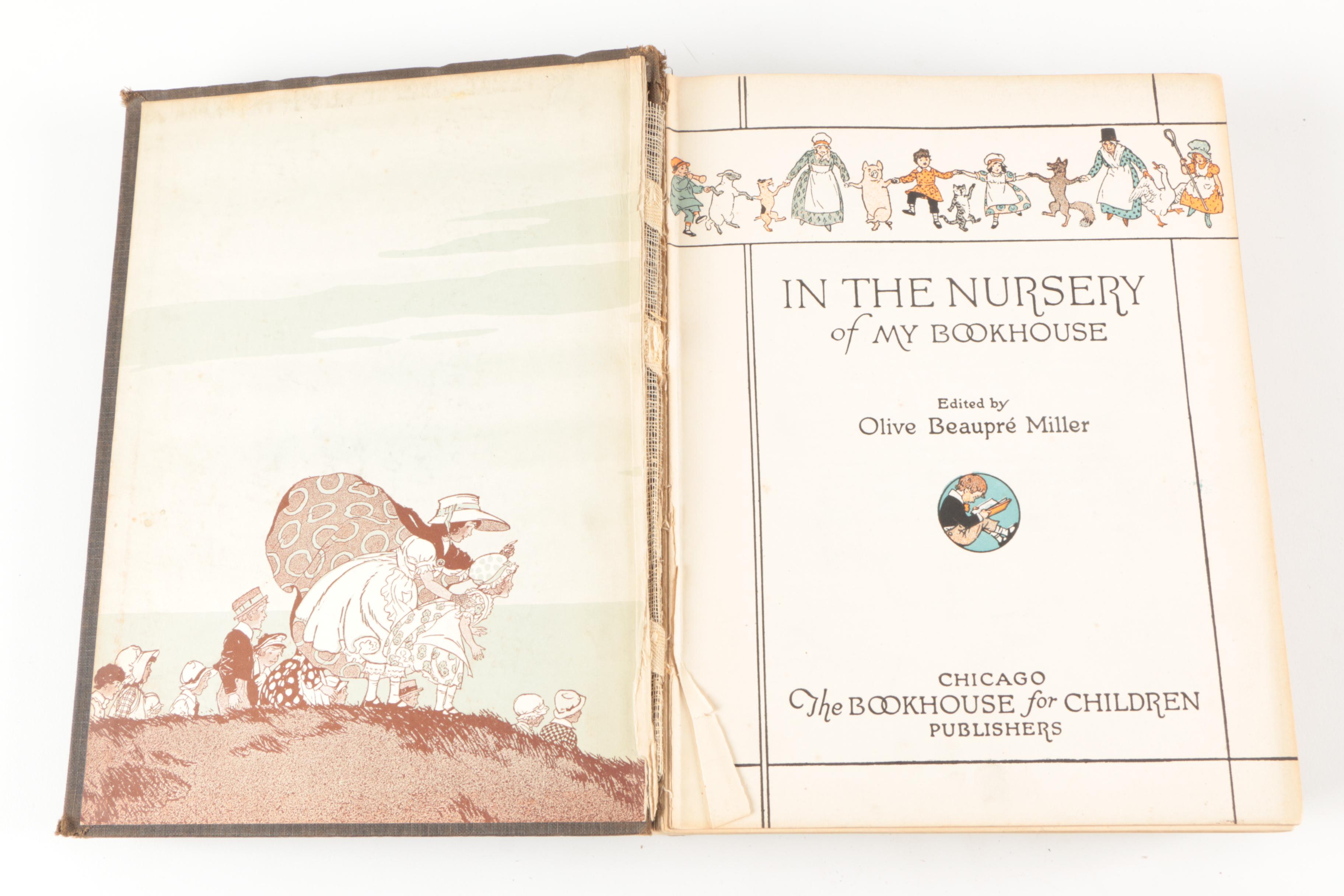 "My Book House" Vol. I–V Storybook Collection, Early 20th Century