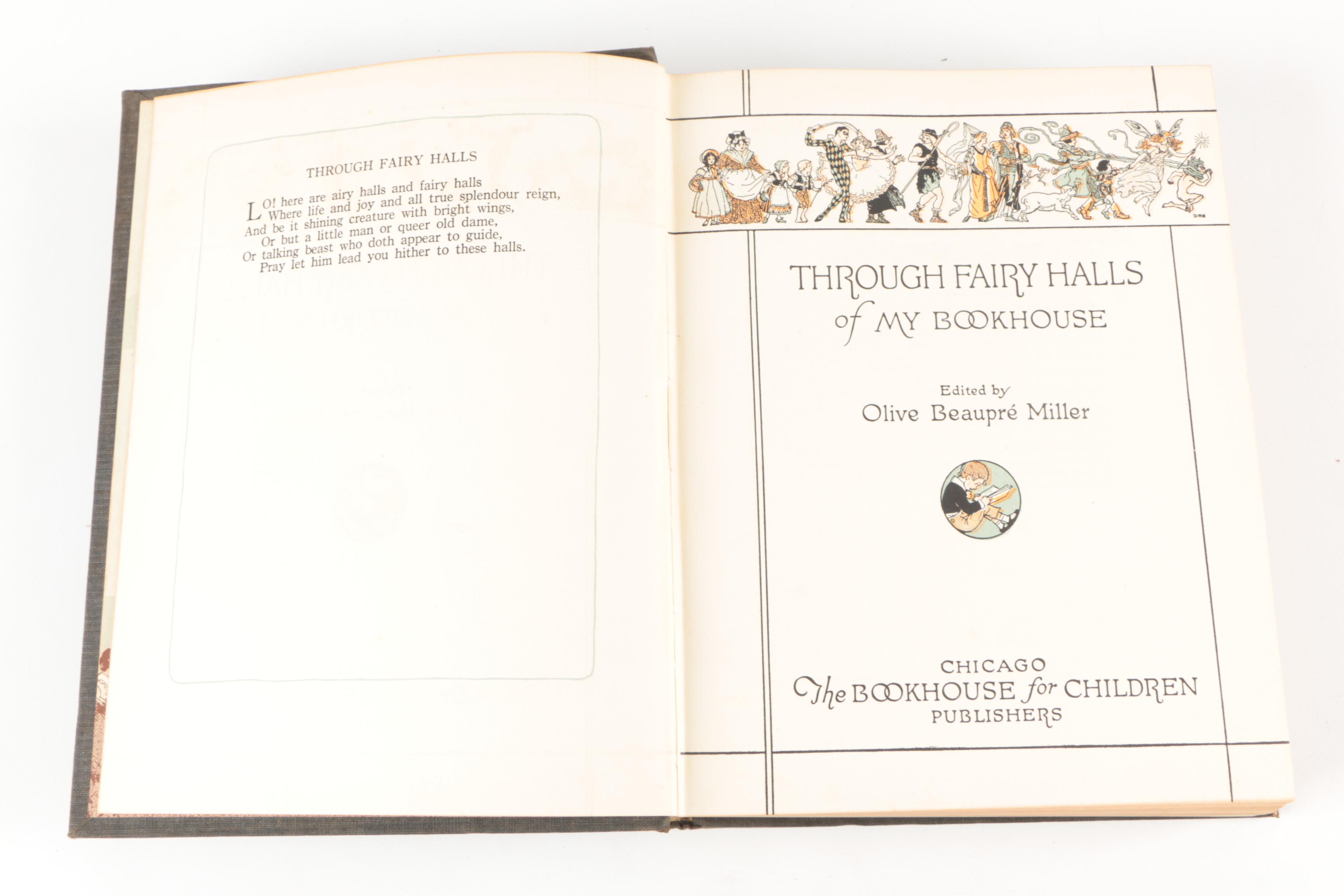 "My Book House" Vol. I–V Storybook Collection, Early 20th Century