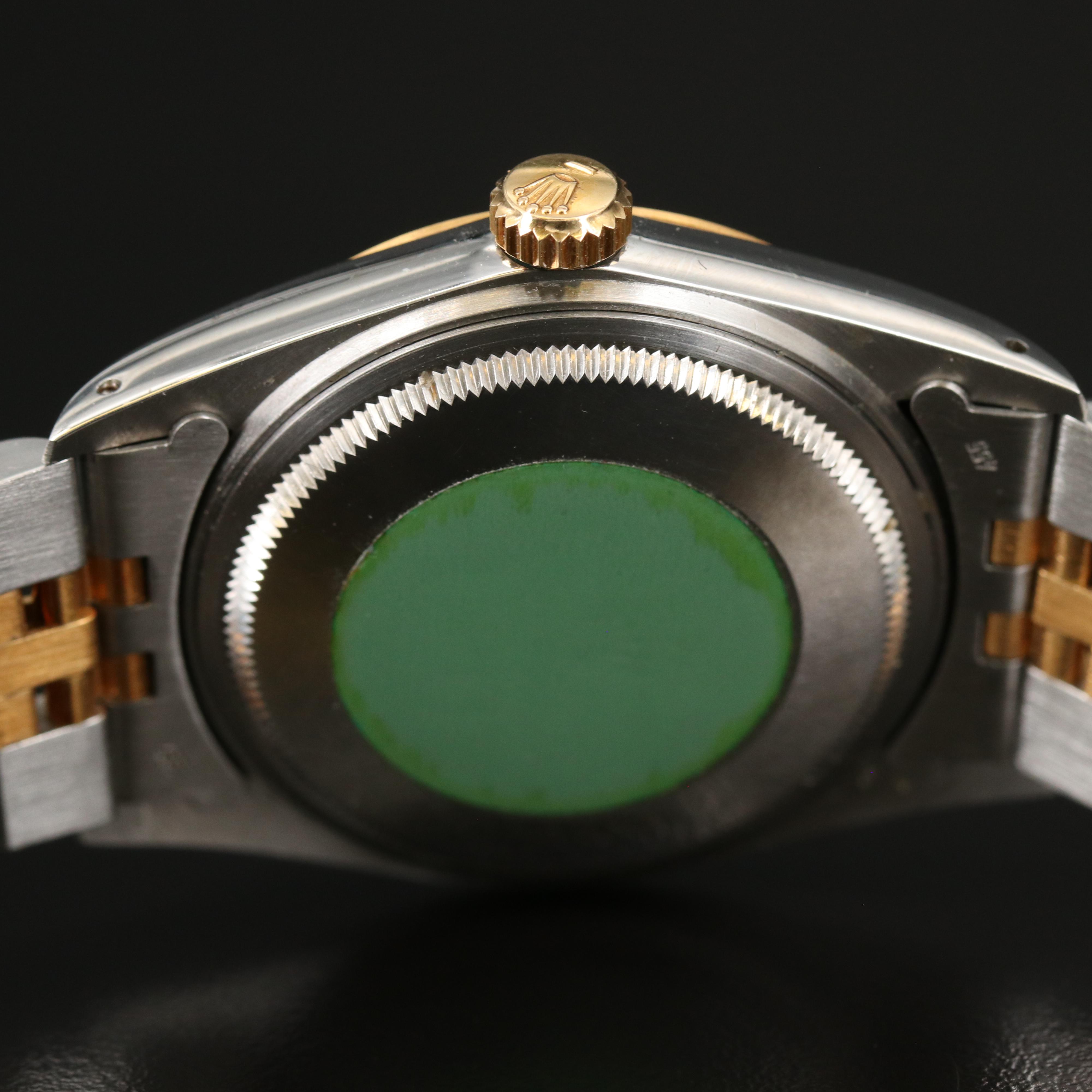 1986 Rolex Datejust 18K and Stainless Steel Automatic Watch