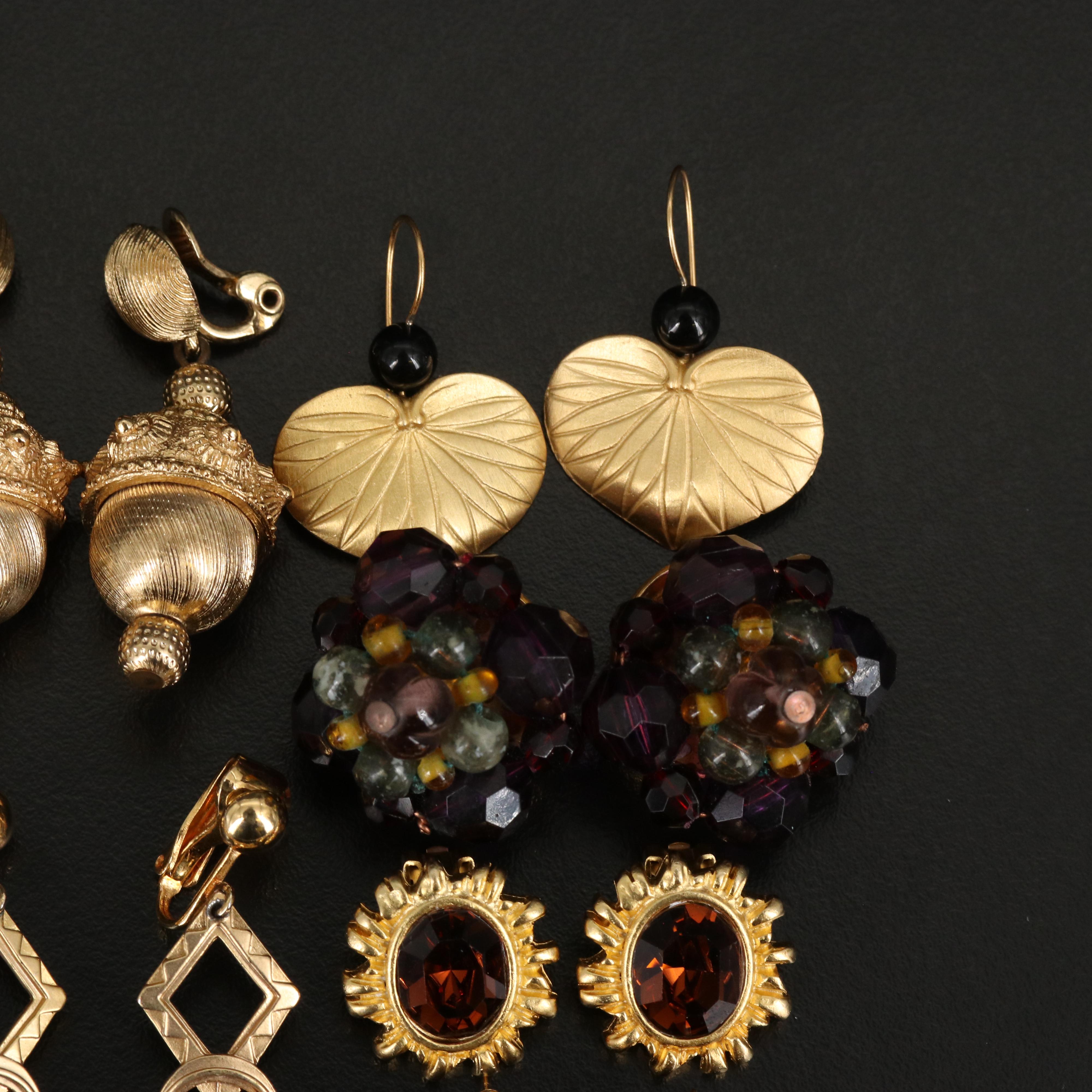 Rhinestone Jewelry Featuring Christian Dior