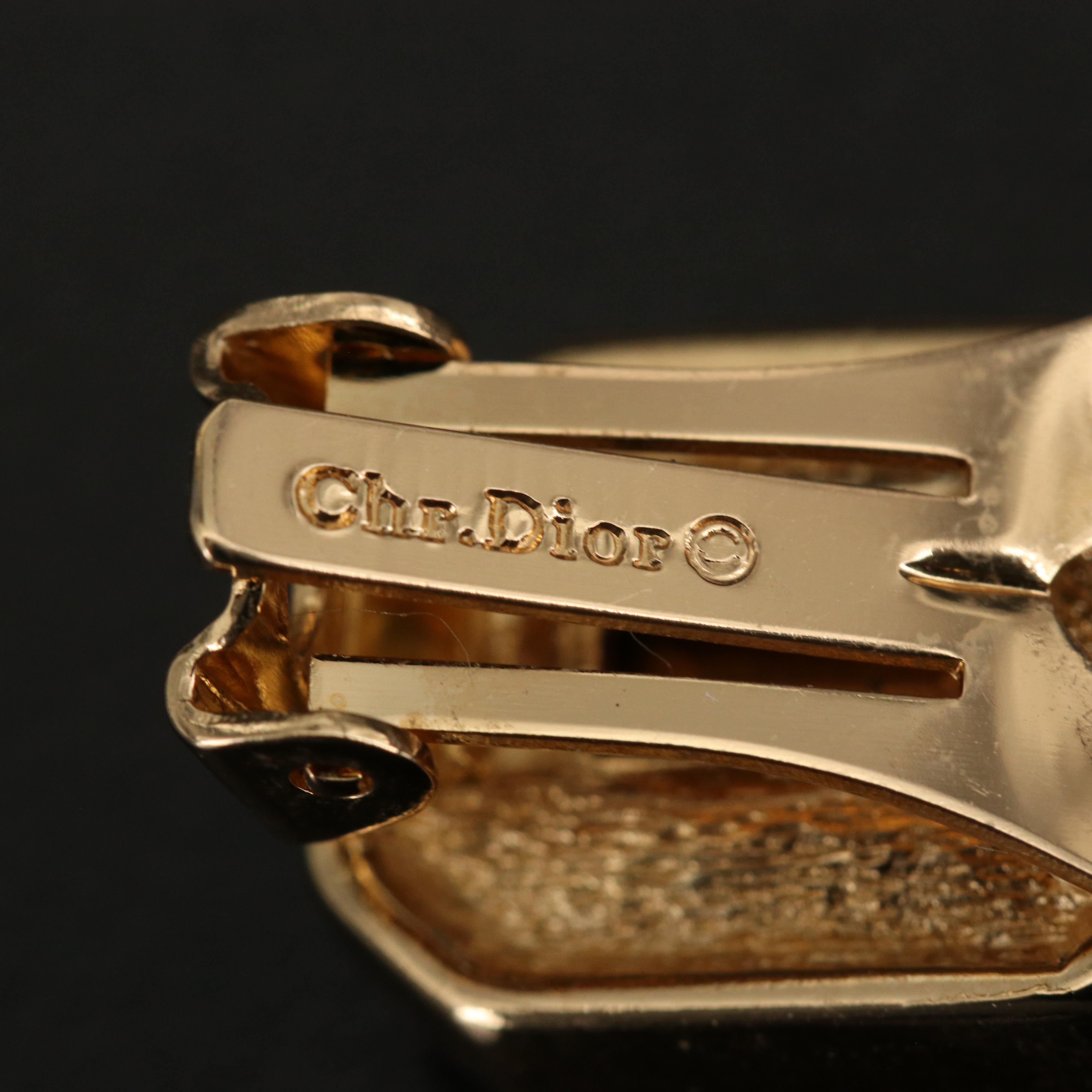 Rhinestone Jewelry Featuring Christian Dior