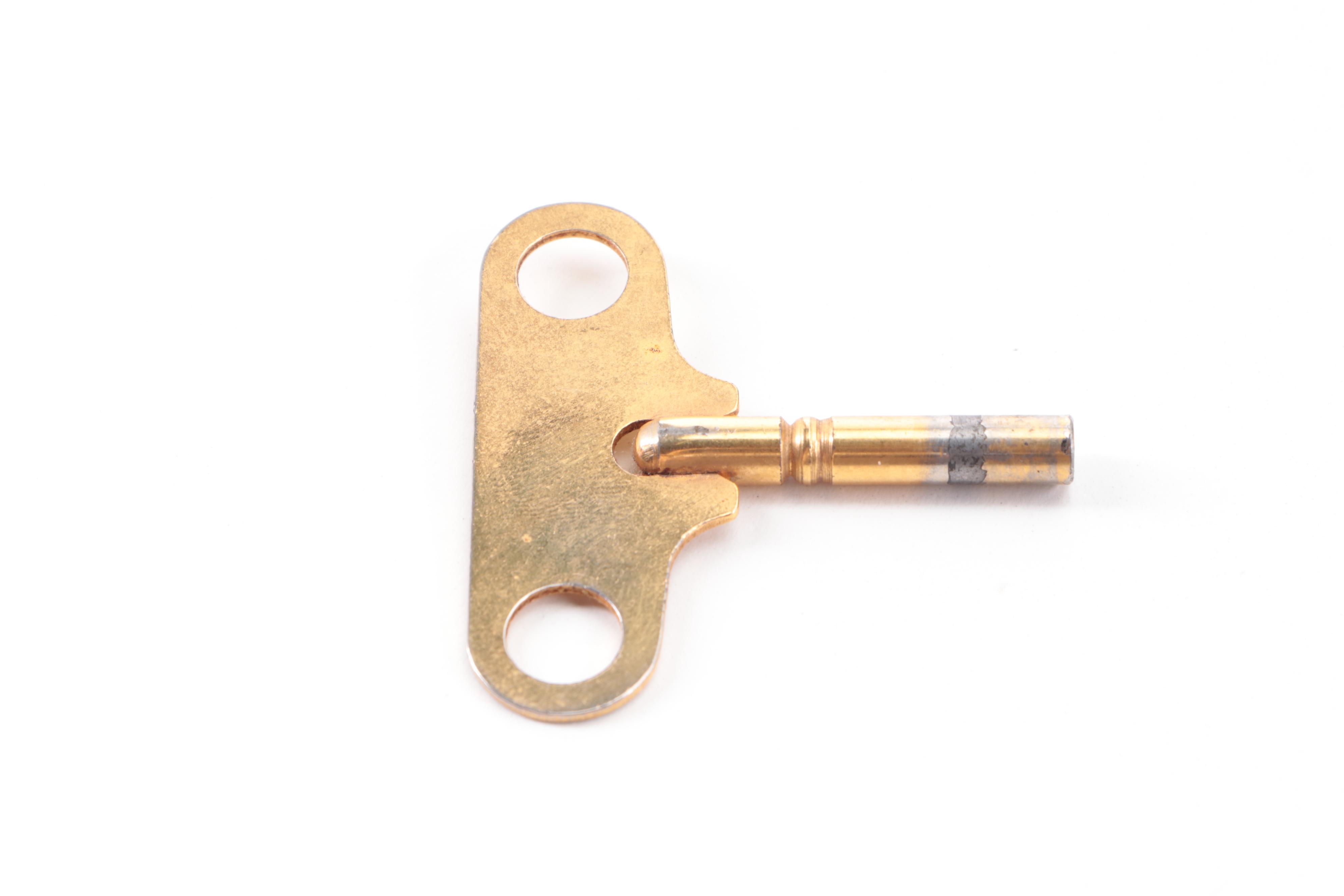 Imperial Italian Gilt Bronze Mantel Clock with Franz Hermle Movement